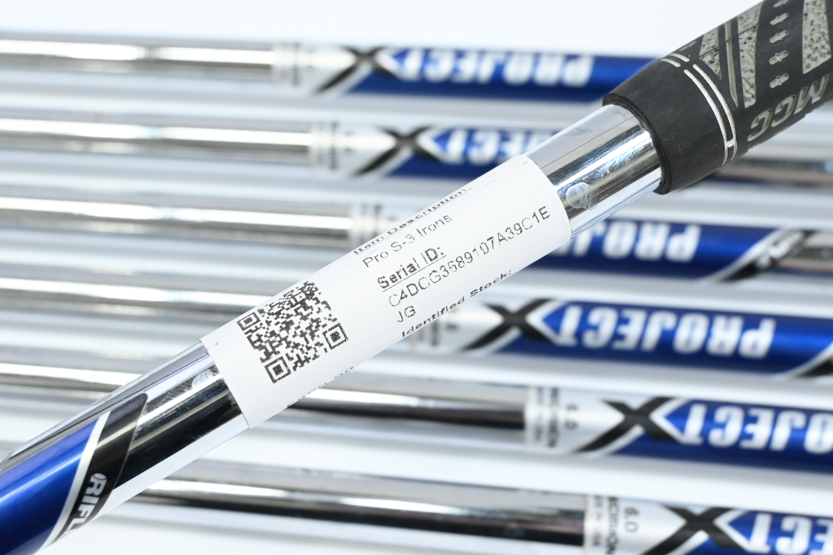 Mizuno Pro S-3 Irons / 4-PW / Stiff Flex Project X Rifle Shafts