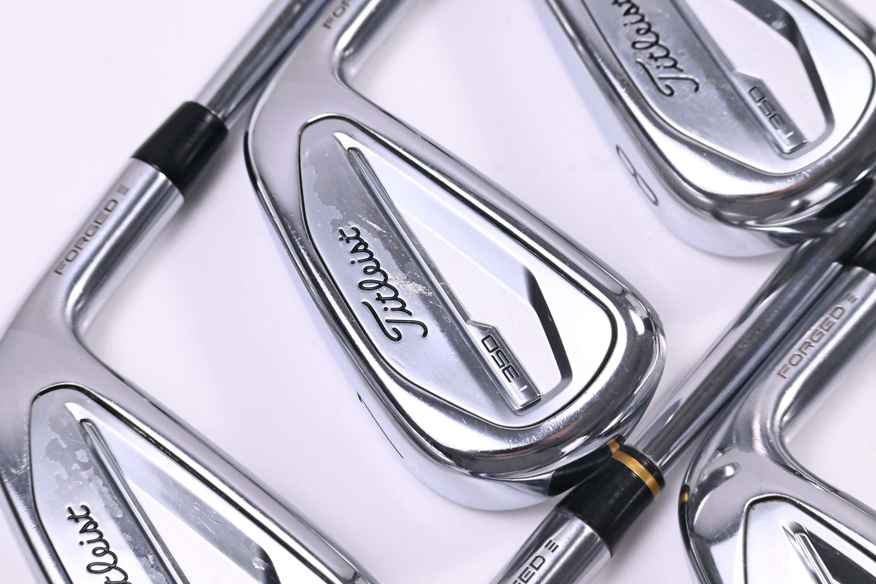 Titleist T350 Irons / 6-PW+48° / Regular Flex KBS Tour Lite Shafts