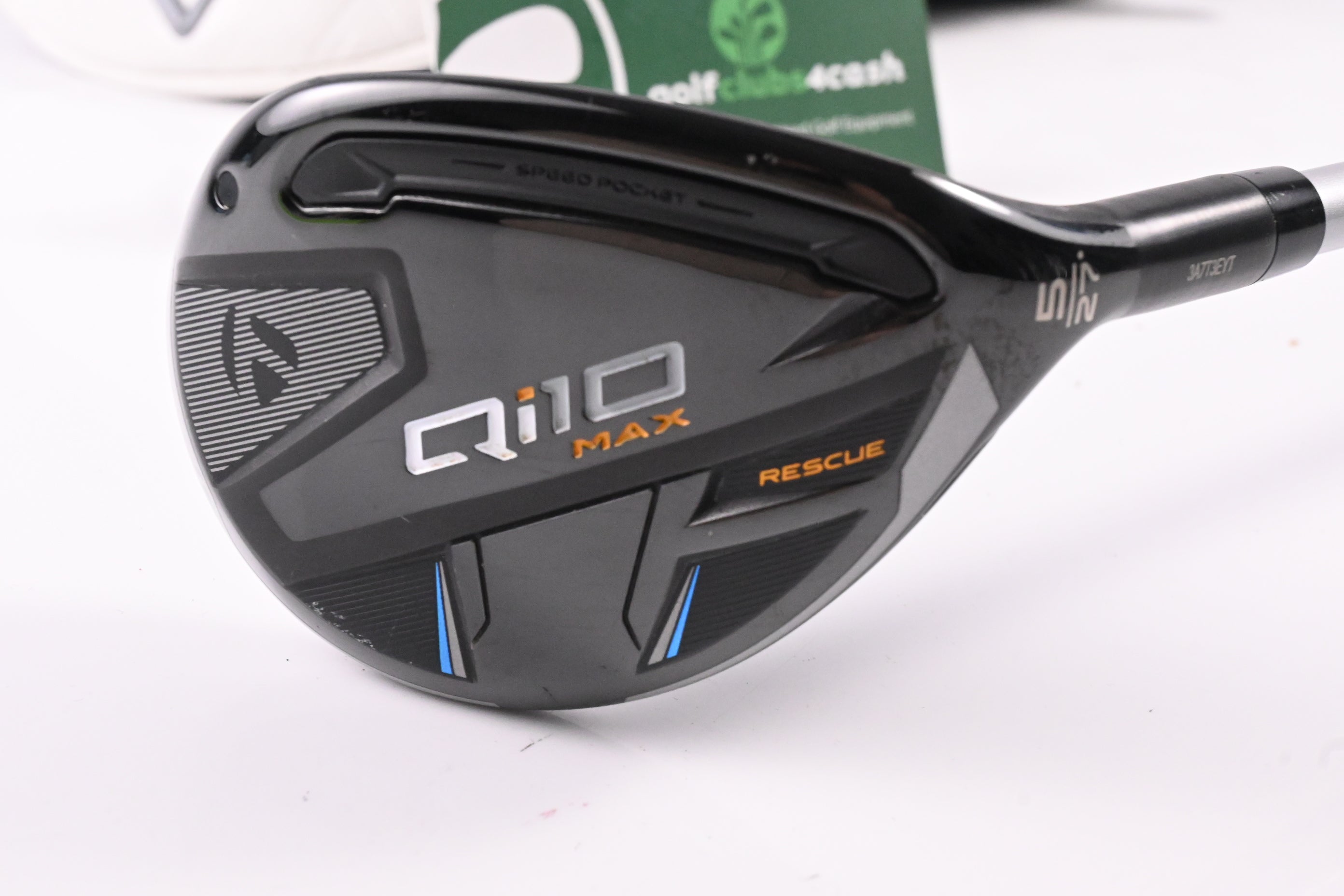 Ladies Taylormade Qi10 Max #5 Hybrid / 27 Degree / Ladies Flex Speeder NX TCS 40