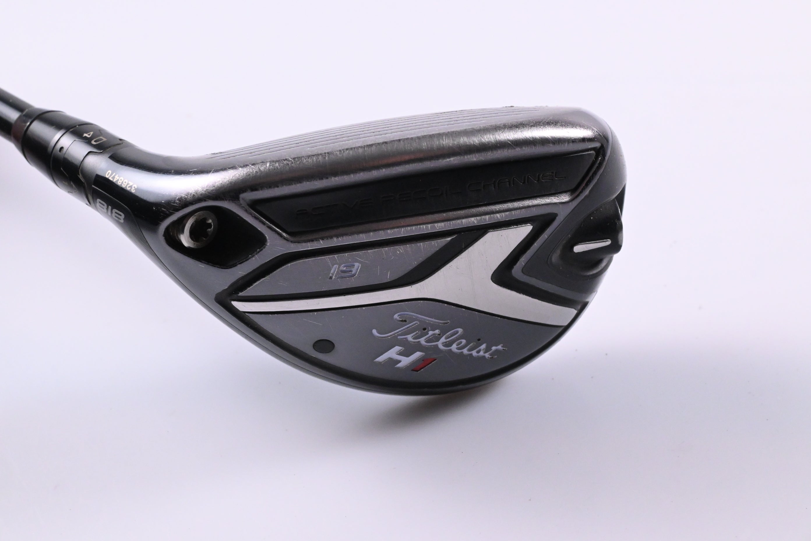 Left Hand Titleist 818 H1 #3 Hybrid / 19 Degree / Regular Flex Hzrdus Smoke RDX