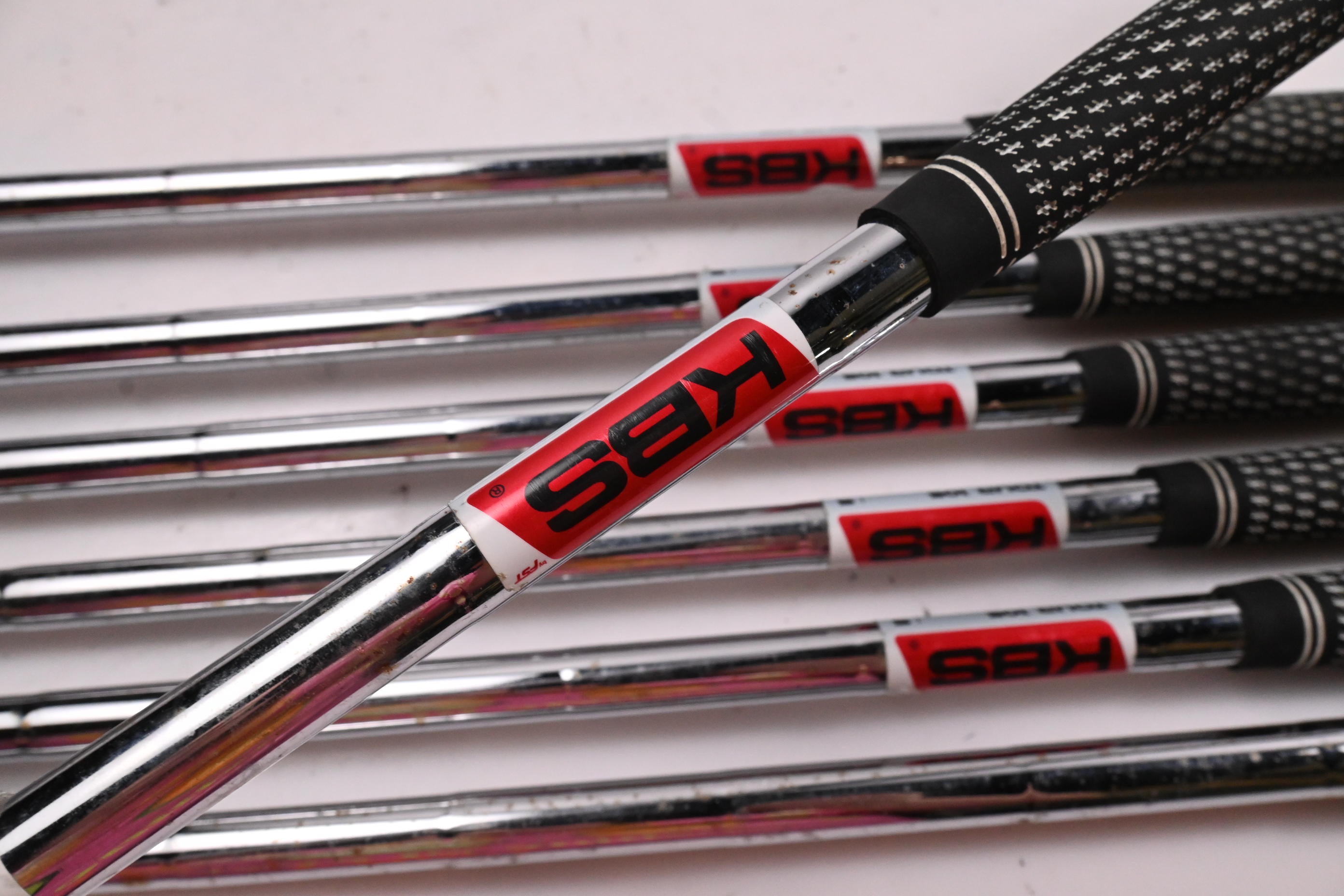 Benross Delta X Irons / 5-PW+SW / Stiff Flex KBS Tour 105 Shafts