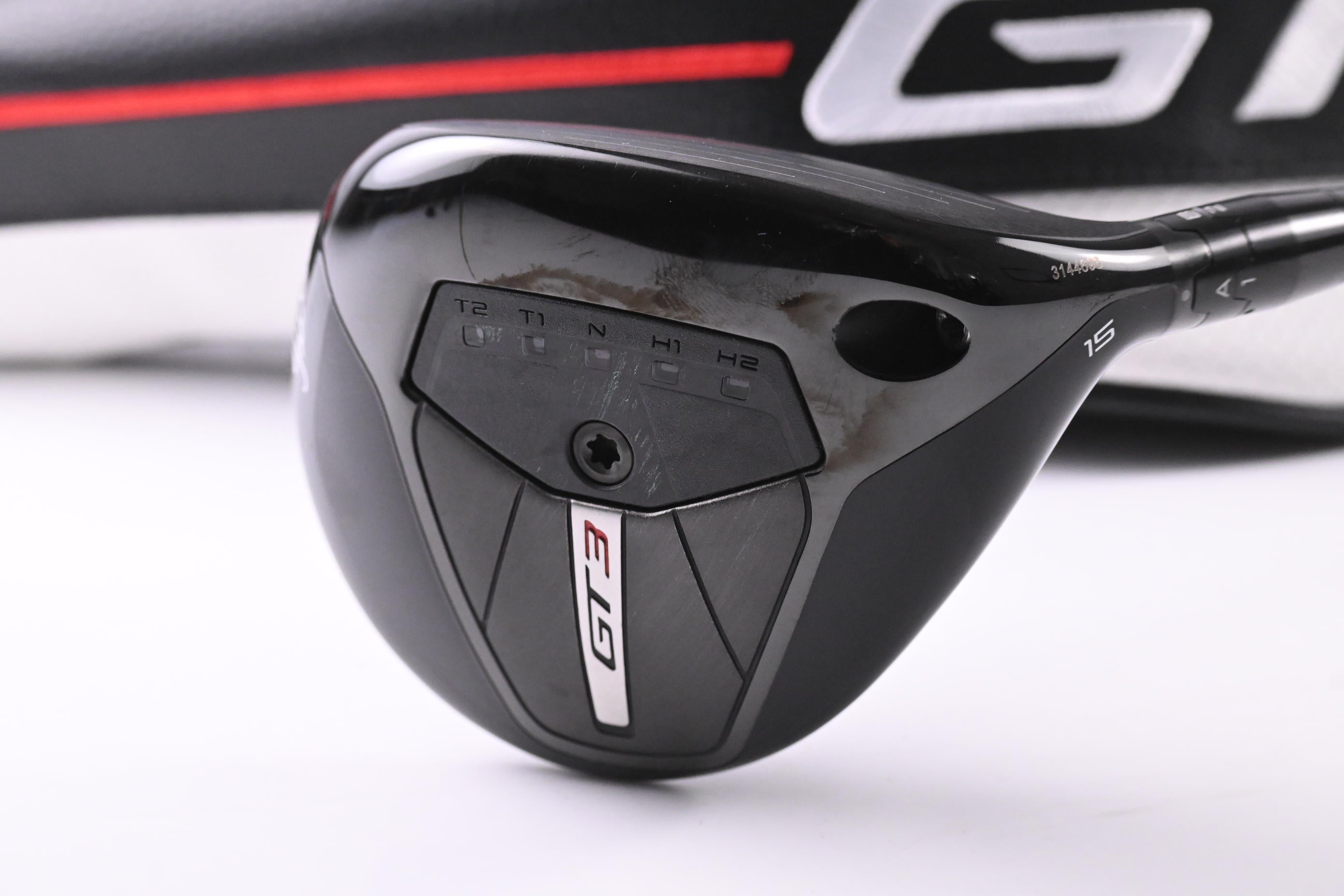 Titleist GT3 #3 Wood / 15 Degree / Stiff Flex HZRDUS Black 70 Shaft
