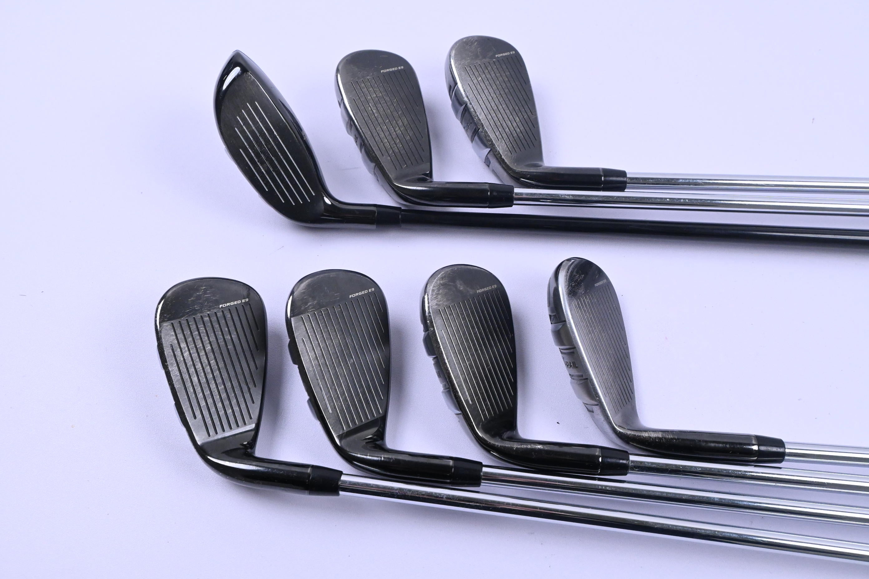 Cobra T-Rail Hybrid Combo Irons / 5H+6-PW+SW / Regular Flex Cobra Ultralite