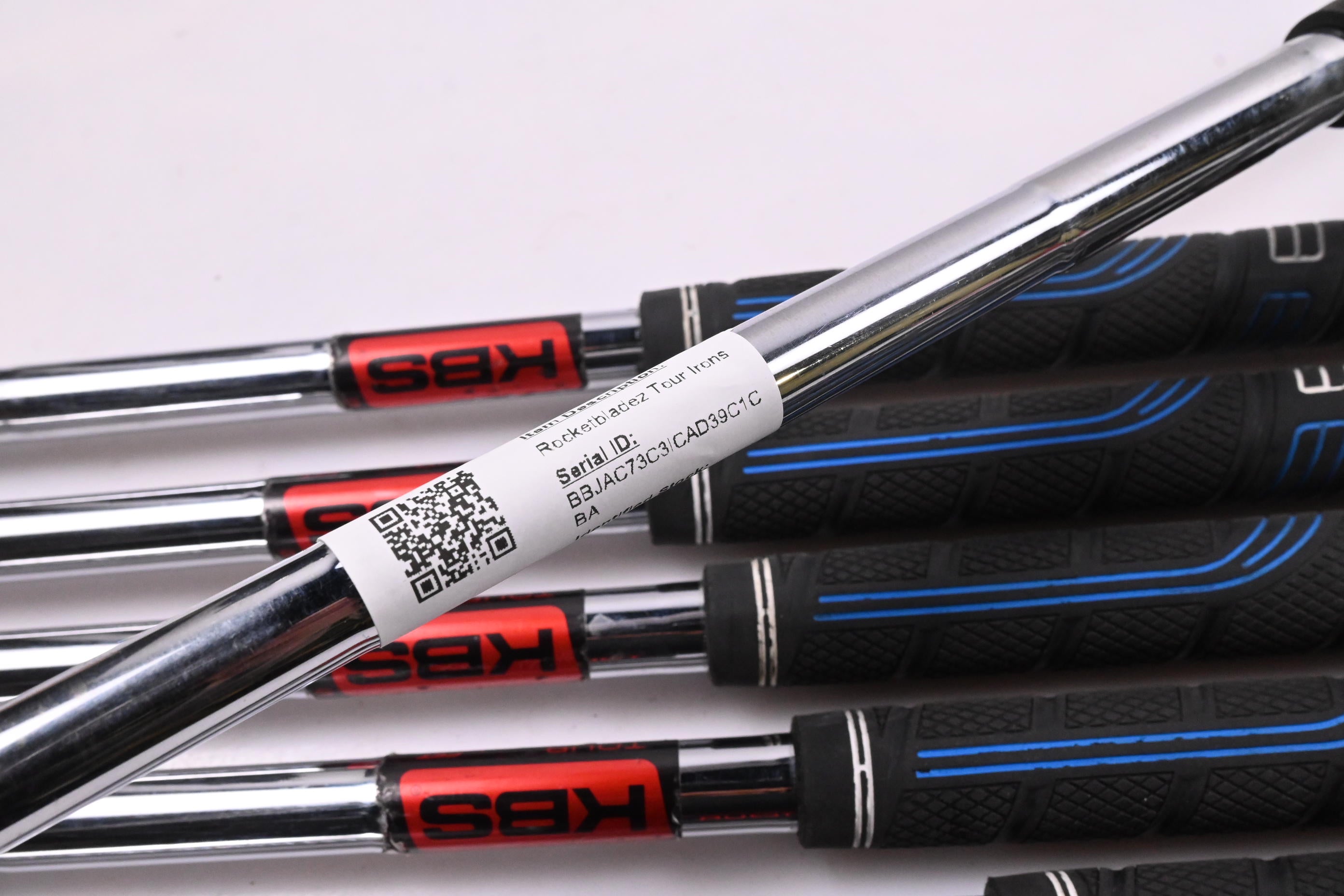 Taylormade Rocketbladez Tour Irons / 4-PW / Stiff Flex KBS Tour Shafts
