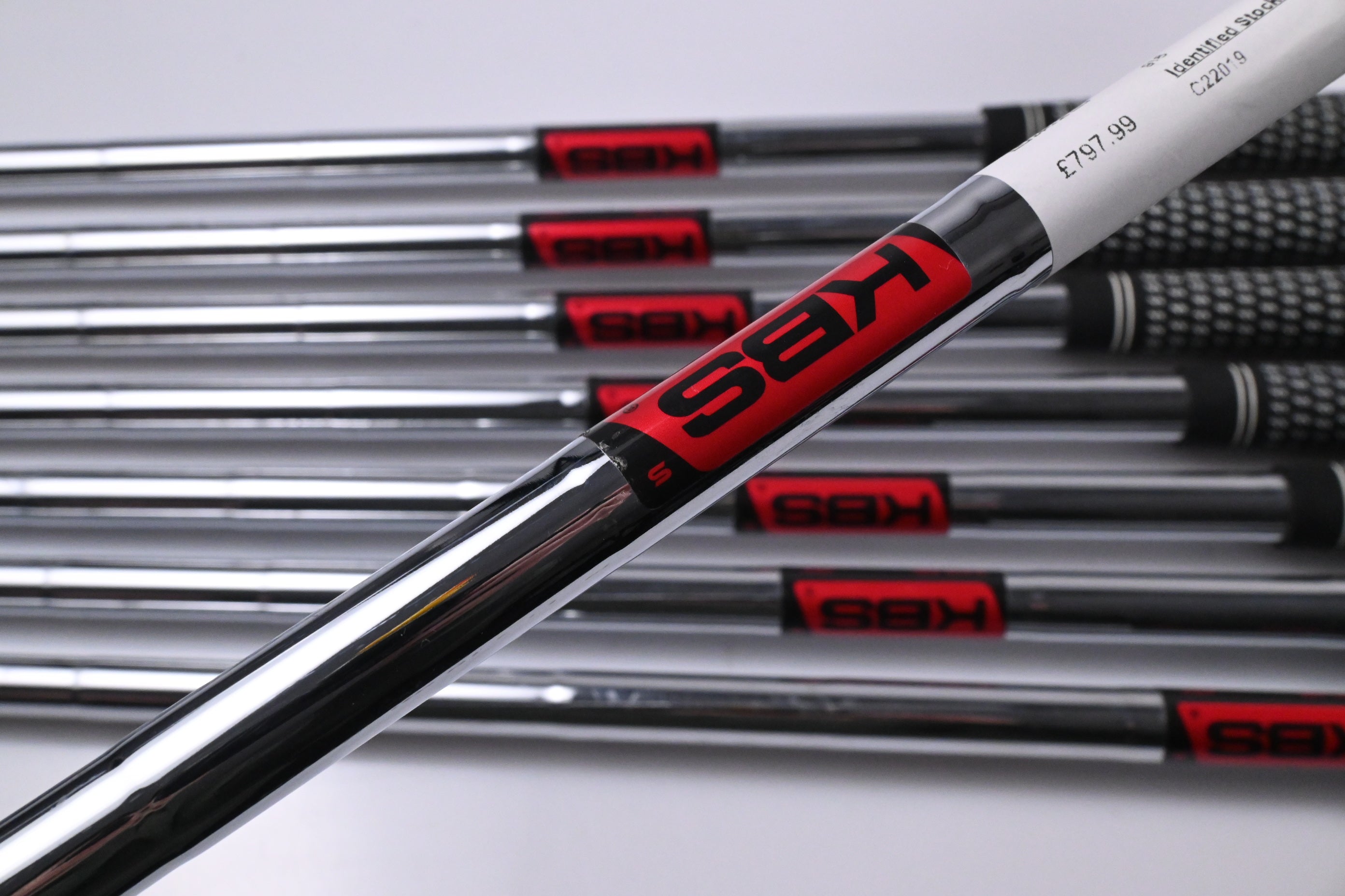 Taylormade P770 2023 Irons / 3-PW / Stiff Flex KBS Tour Shafts