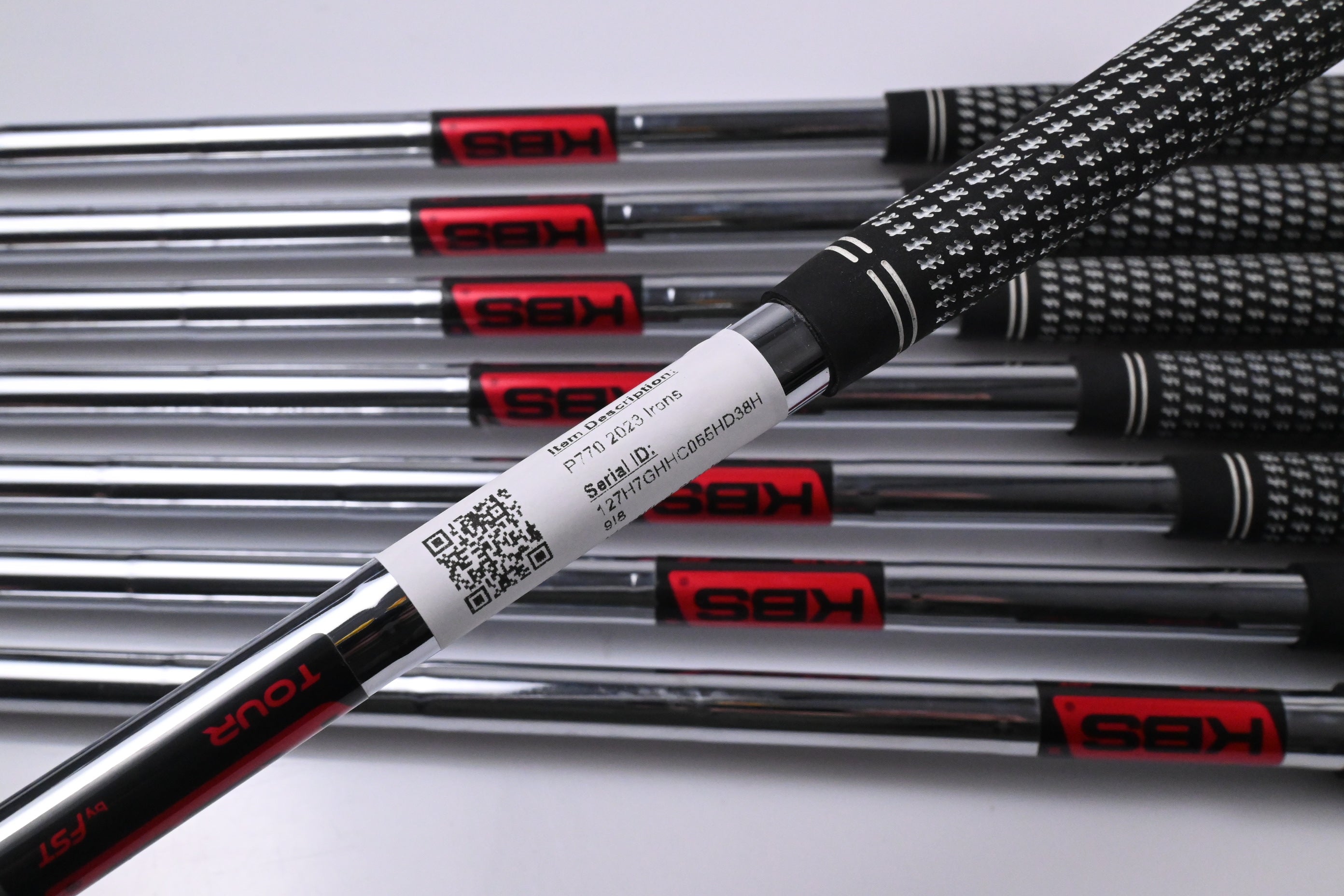 Taylormade P770 2023 Irons / 3-PW / Stiff Flex KBS Tour Shafts