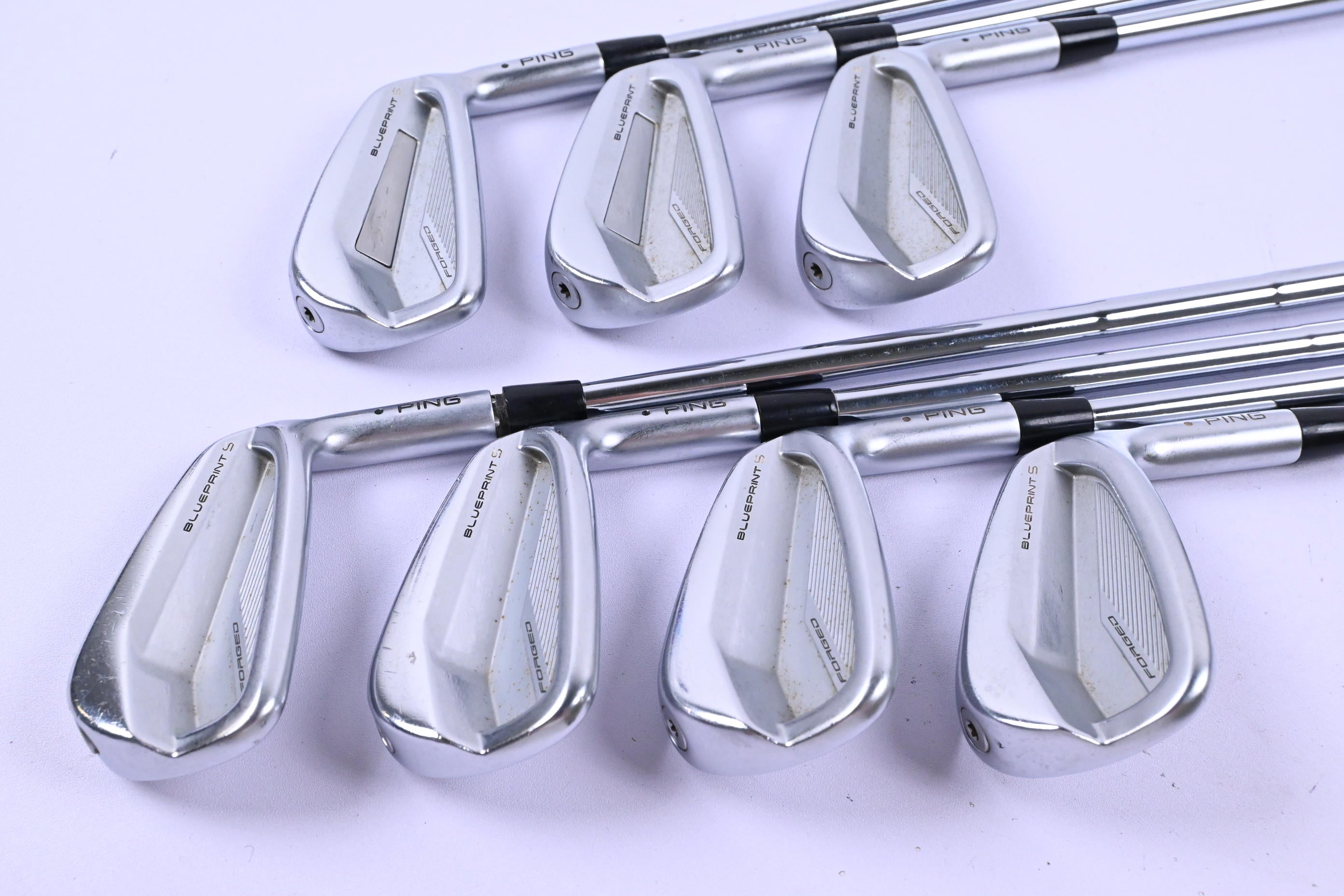 Ping Blueprint S Irons / 4-PW / Black Dot / X-Flex Dynamic Gold 120 X100 Shafts