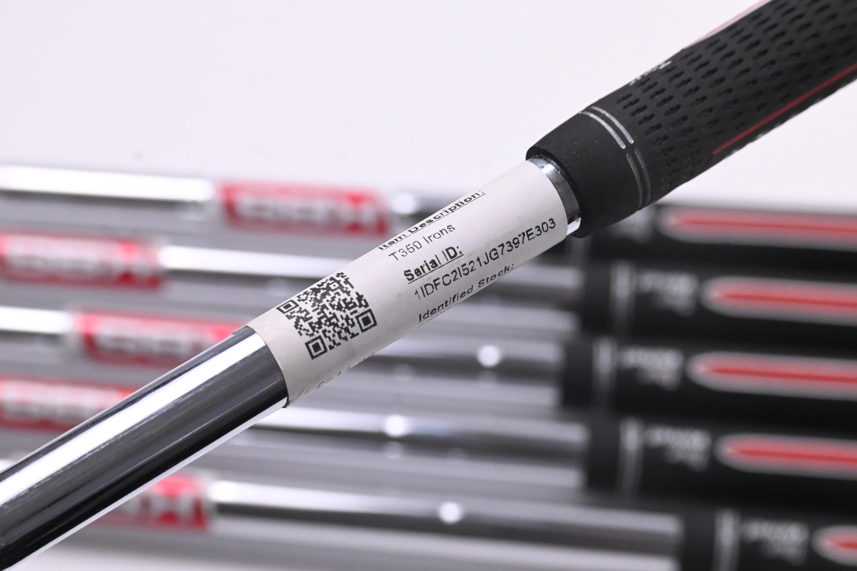 Titleist T350 Irons / 6-PW+48° / Regular Flex KBS Tour Lite Shafts