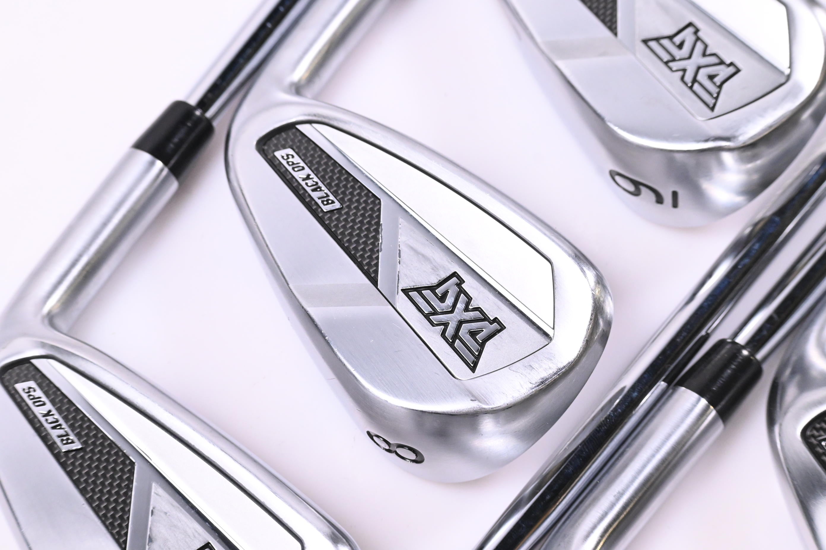 PXG Black Ops Irons / 7-PW+GW+SW+LW / Regular Flex N.S.Pro Zelo 7 Shafts/ SHAFTS ARE DIFFERENT WEIGHTS