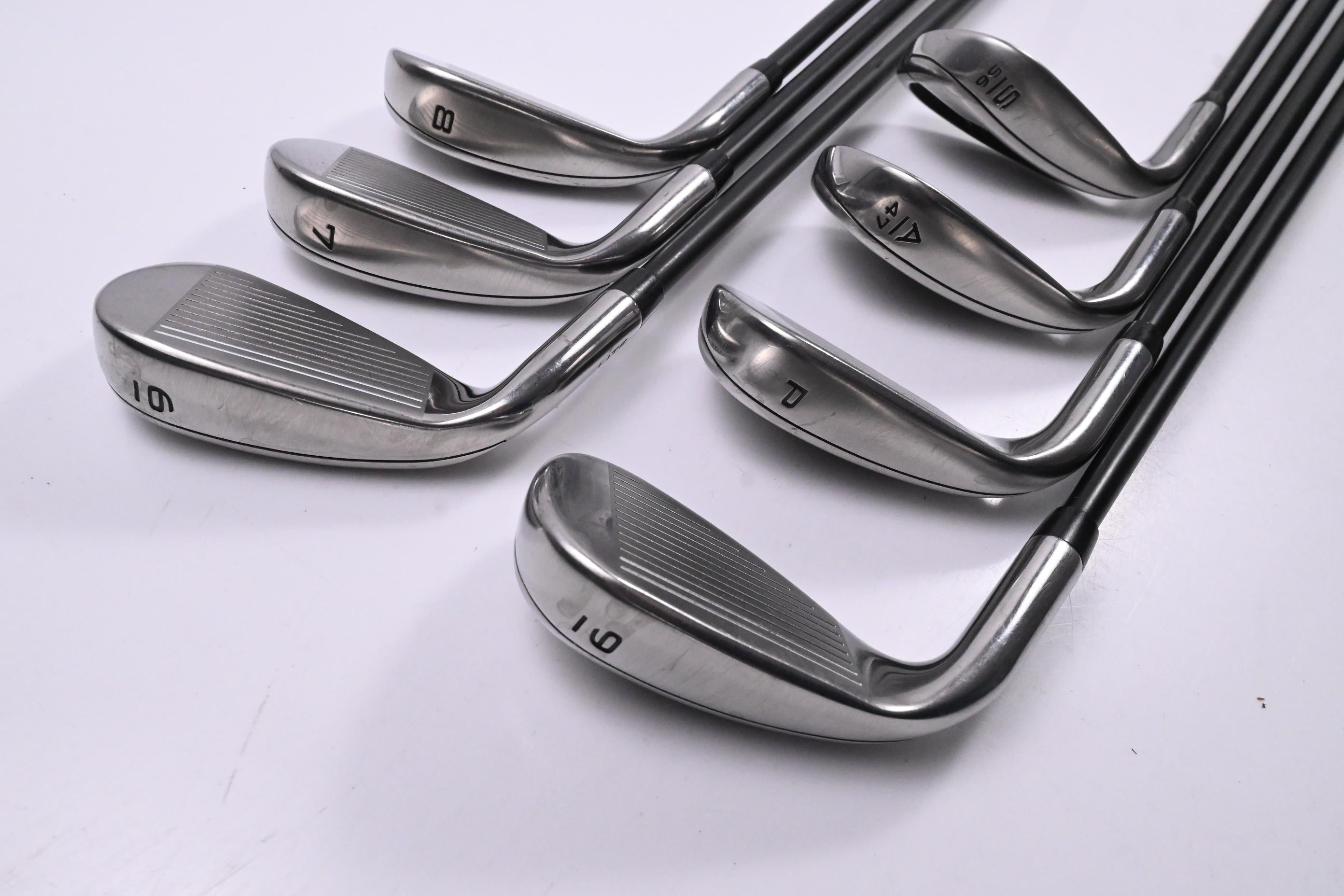 Callaway Rogue ST Max OS Irons / 6-PW+GW+SW / Ladies Flex Cypher 40 Shafts