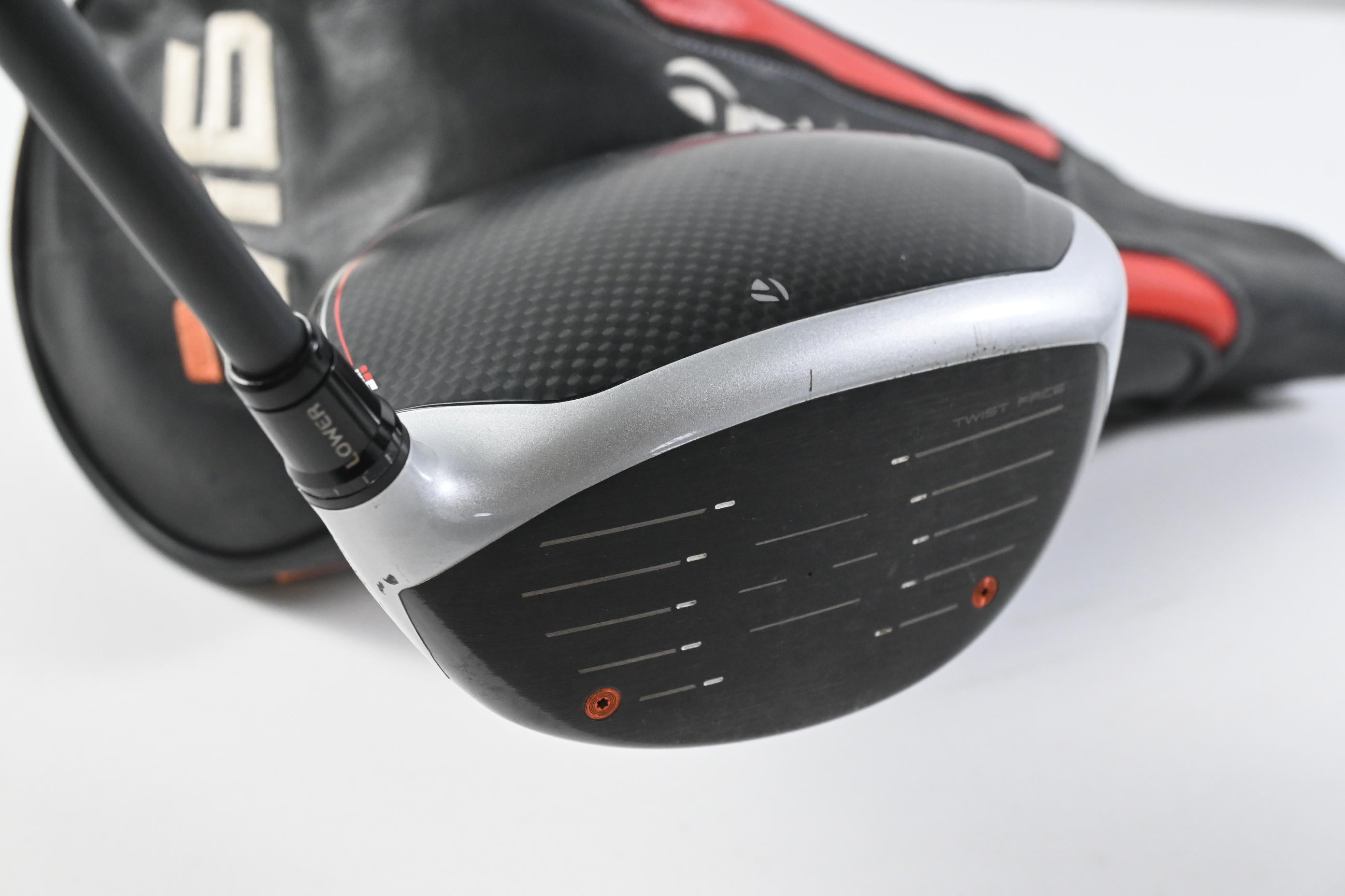 Left Hand Taylormade M6 Driver / 10.5 Degree / Stiff Flex HZRDUS Smoke Black 70