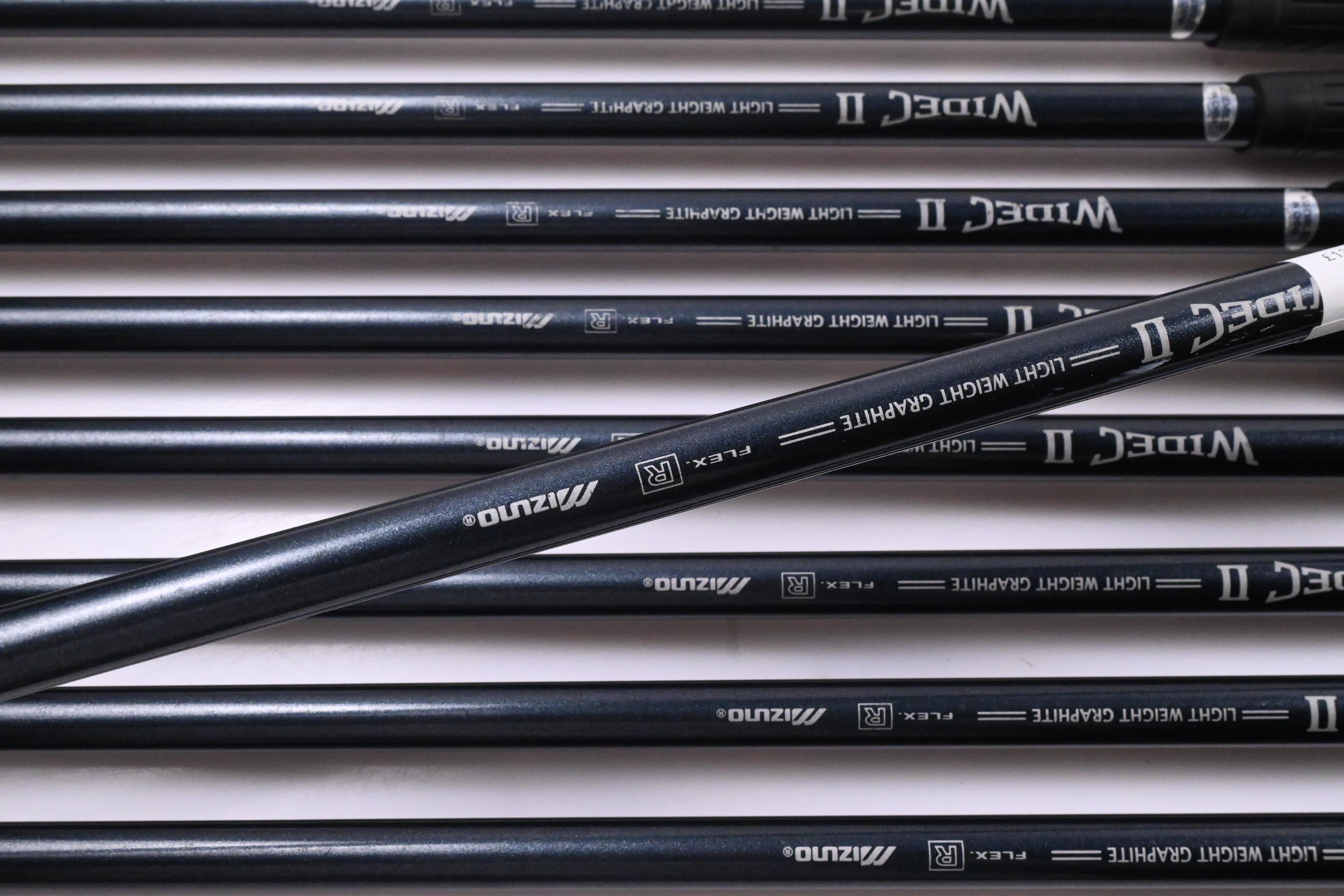 Mizuno Widec II Irons / 3-PW+SW / Regular Flex Mizuno Shafts