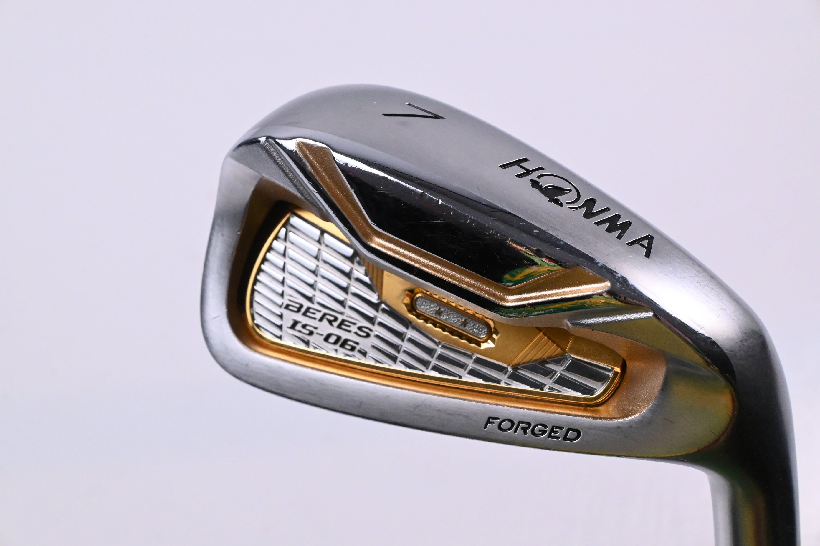 Honma Beres IS-06 #7 Iron / Stiff Flex Honma ARMRQ X 53 Shaft