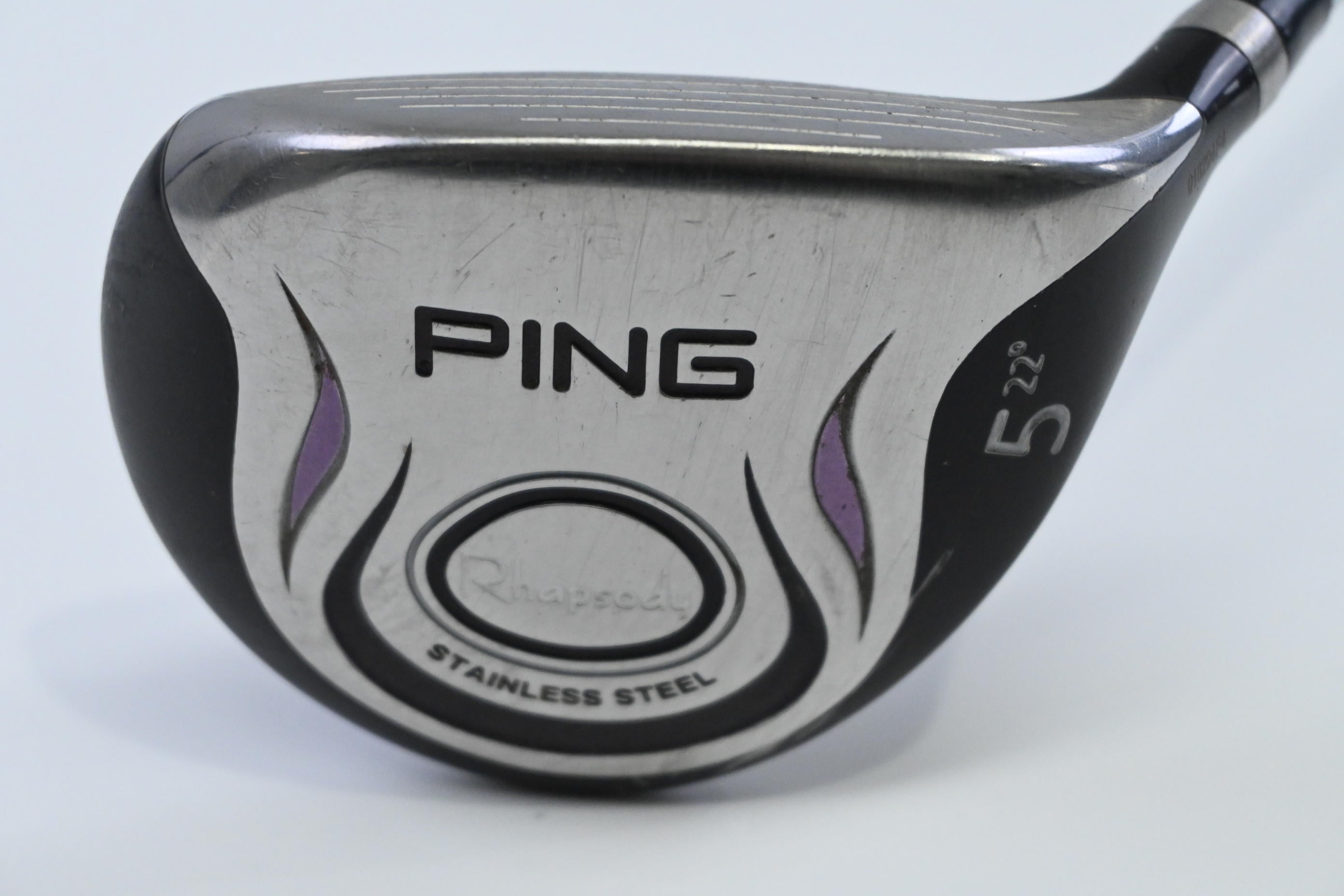 Ladies Ping Rhapsody #5 Wood / 22 Degree / Ladies Flex Ping ULT 120 Shaft
