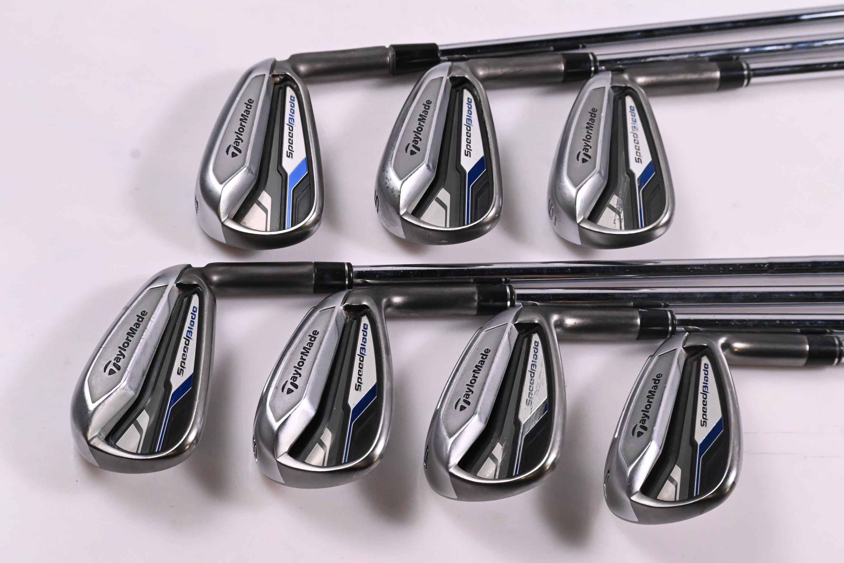 Taylormade Speedblade Irons / 4-PW / Stiff Flex SpeedBlade 85 Shafts