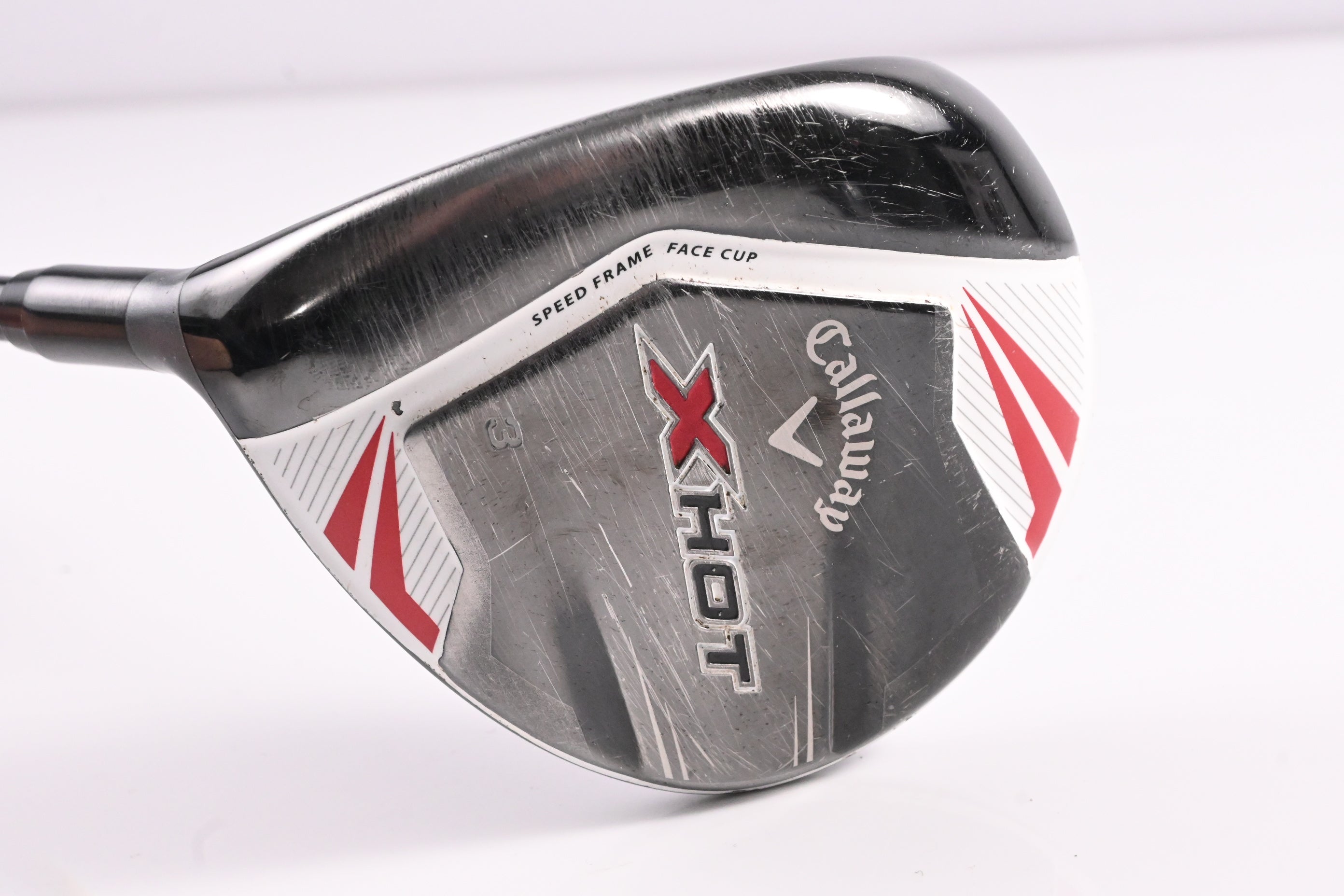 Left Hand Callaway X Hot #3 Wood / 15 Degree / Regular Flex Kuro Kage White 60