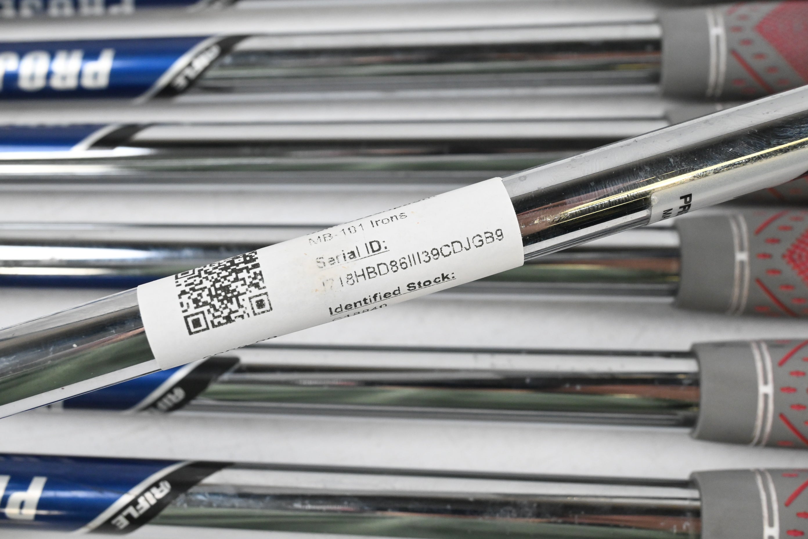 Miura MB-101 Irons / 4-PW / X-Flex Project X Precision Rifle Shafts