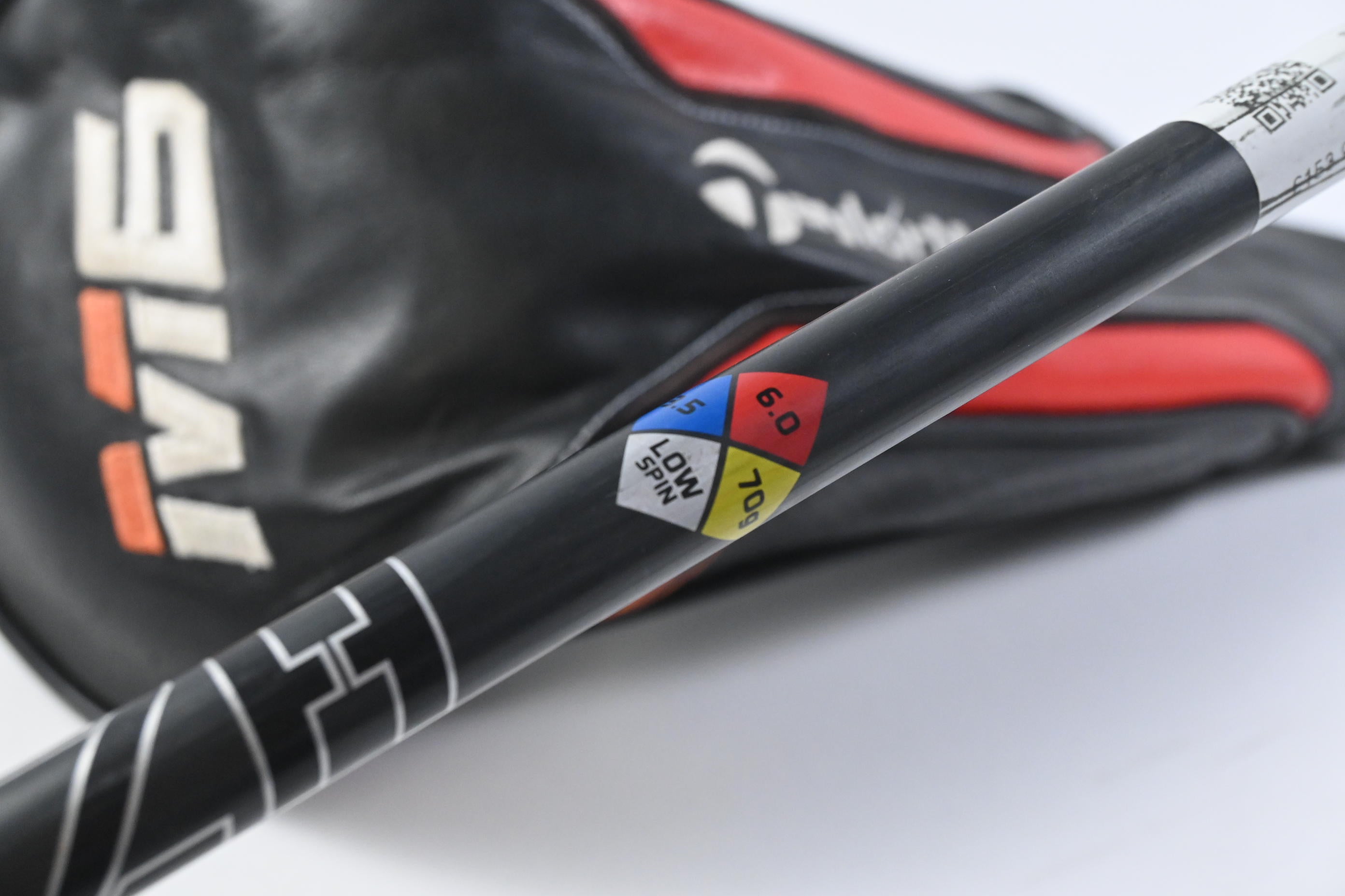 Left Hand Taylormade M6 Driver / 10.5 Degree / Stiff Flex HZRDUS Smoke Black 70