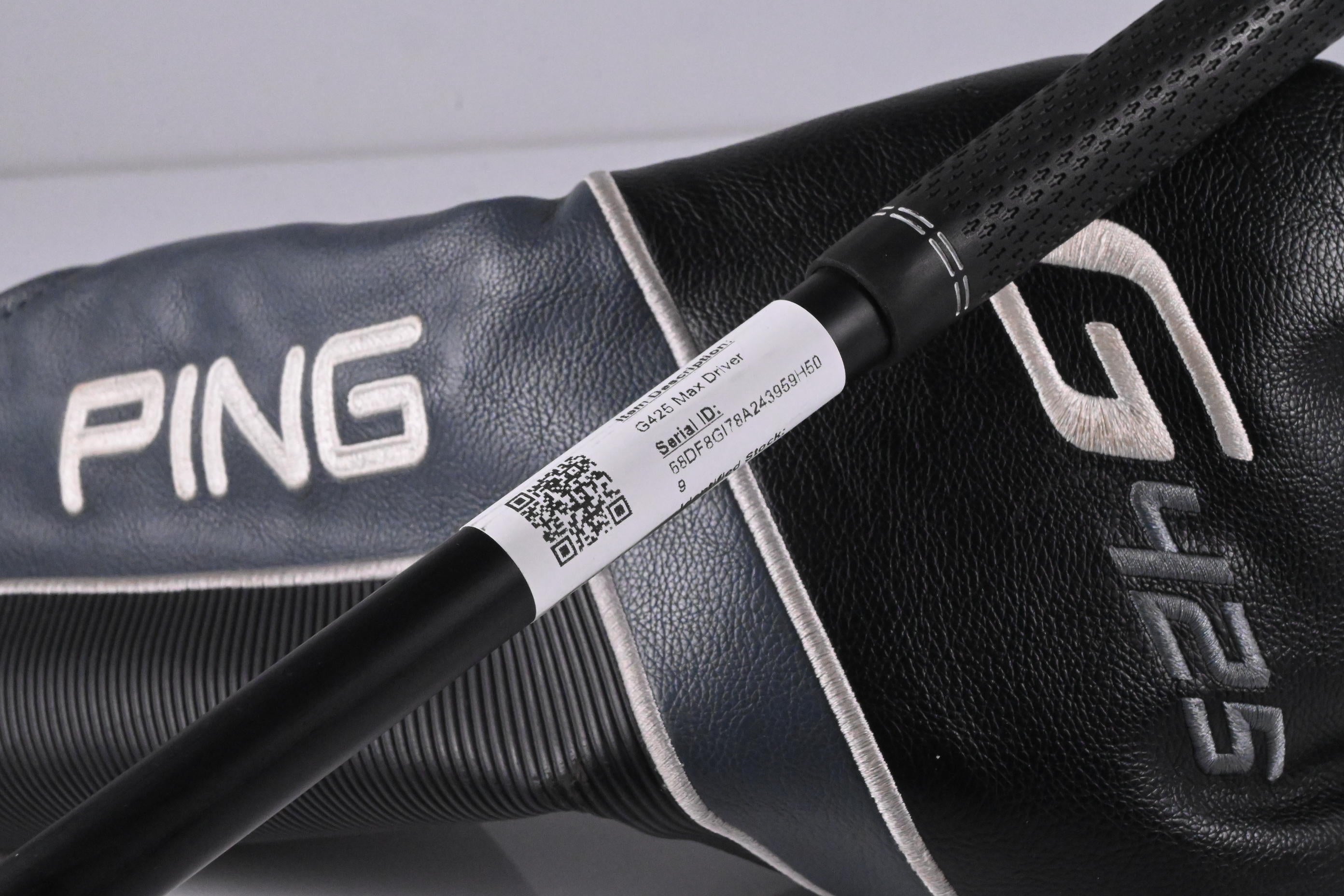 Ping G425 Max Driver / 9 Degree / Senior Flex Ping Alta CB Slate 55 Shaft
