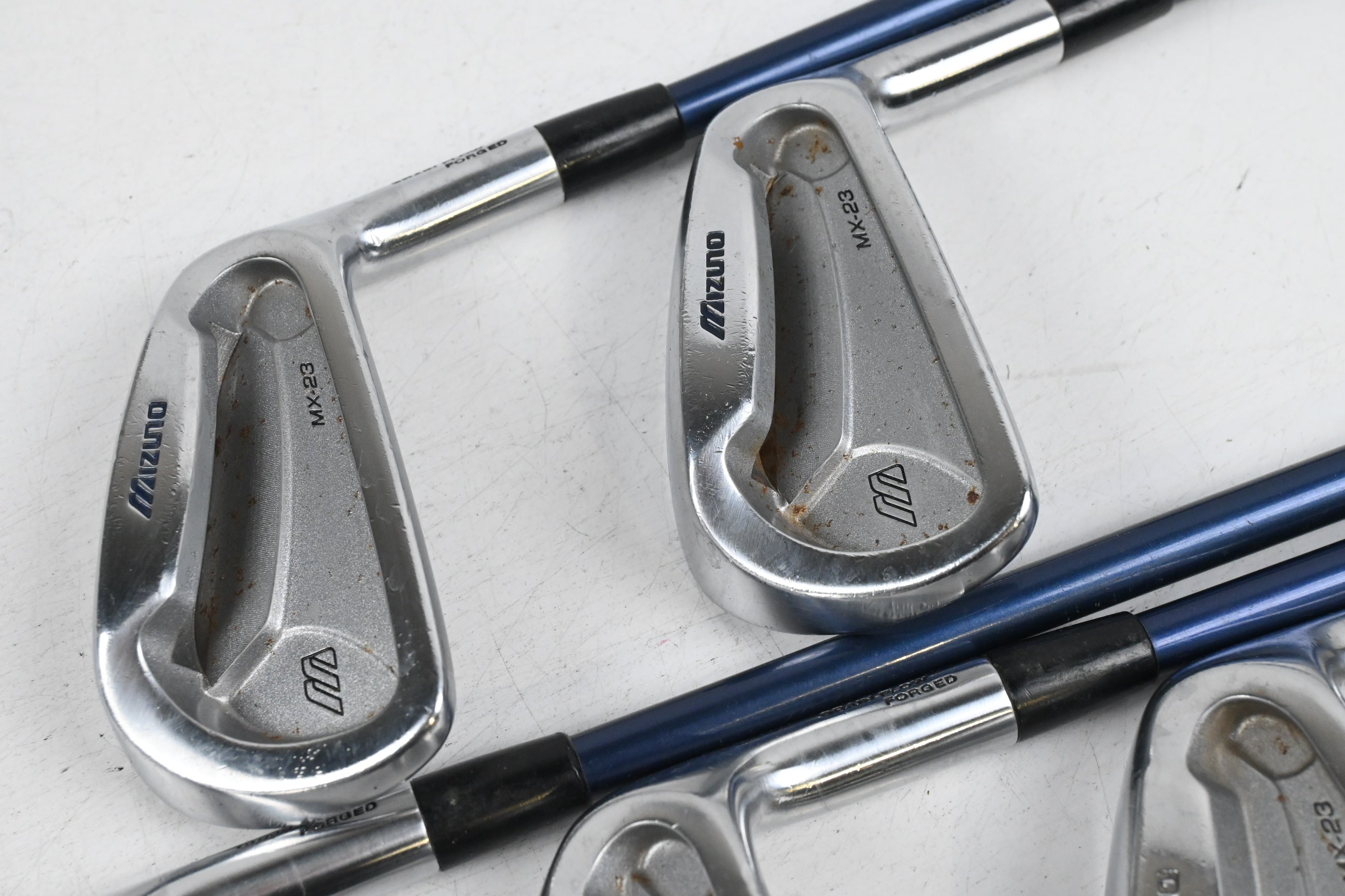 Mizuno MX-23 Irons / 6-PW / Regular Flex Mizuno Exsar Blue Shafts
