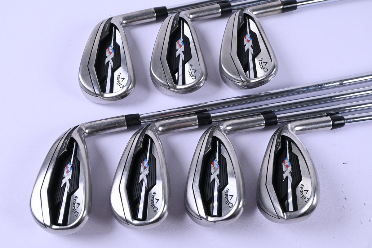 Callaway XR Irons / 5-PW+SW / Regular Flex True Temper Speed Step 80 Shaft
