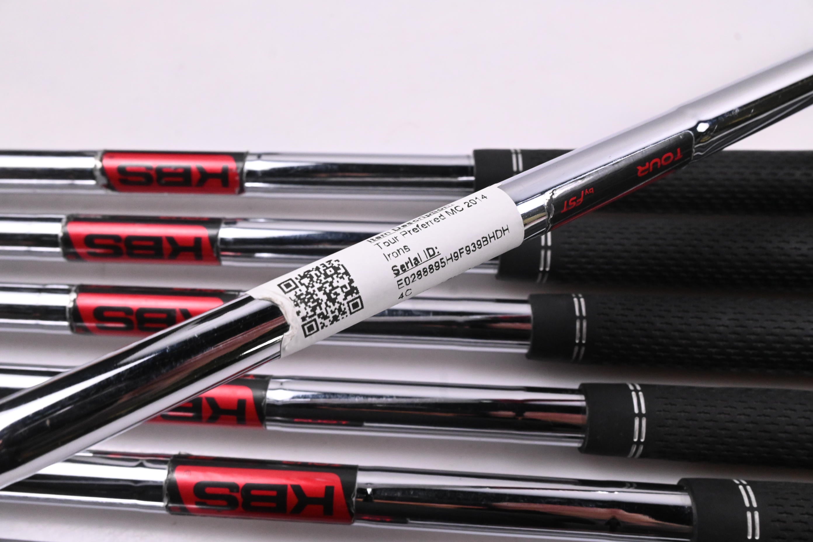 Taylormade Tour Preferred MC 2014 Irons / 4-PW / Stiff Flex KBS Tour Shafts