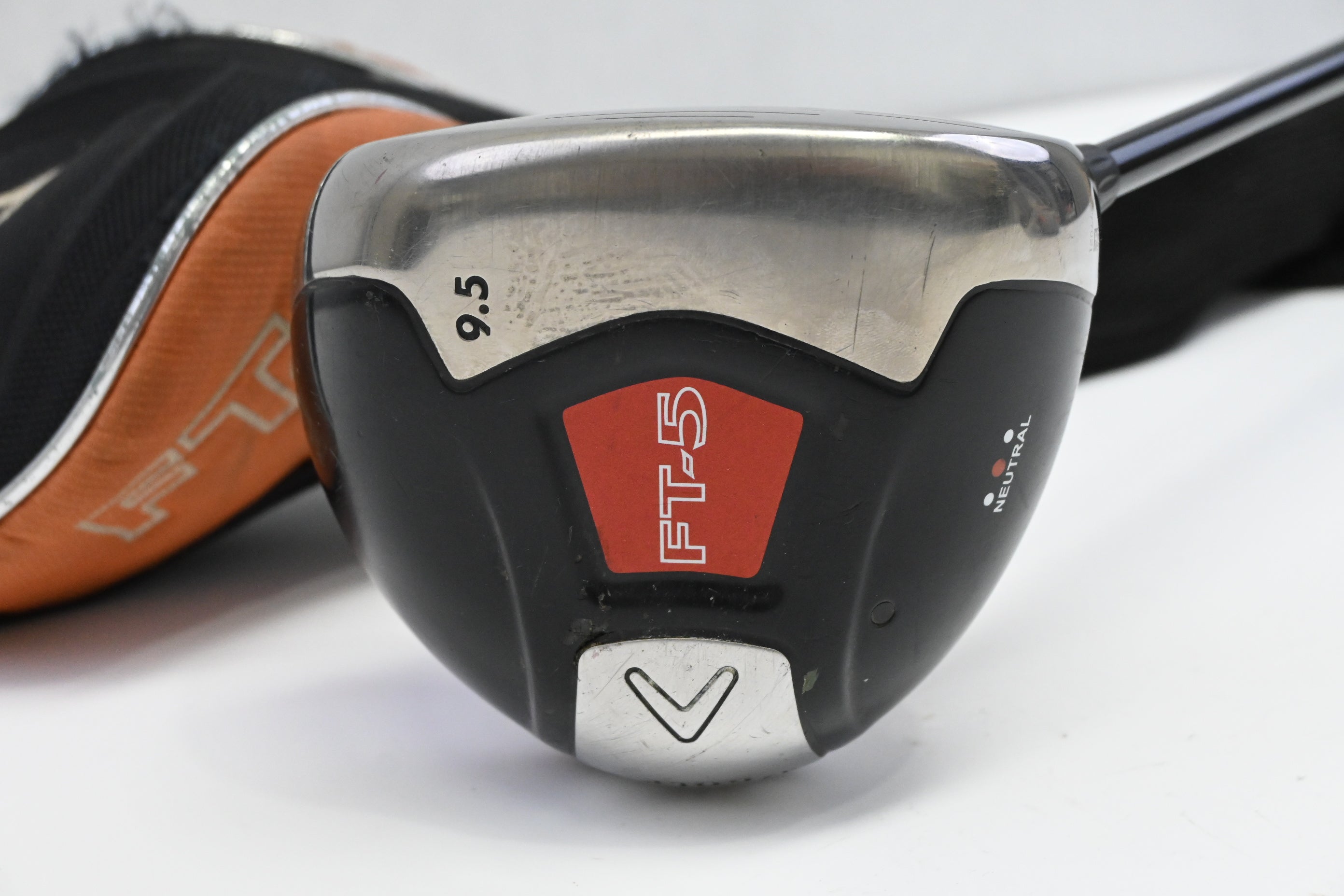 Callaway FT-5 Driver / 9.5 Degree / Stiff Flex Fujikura Fit-On E 360 Shaft