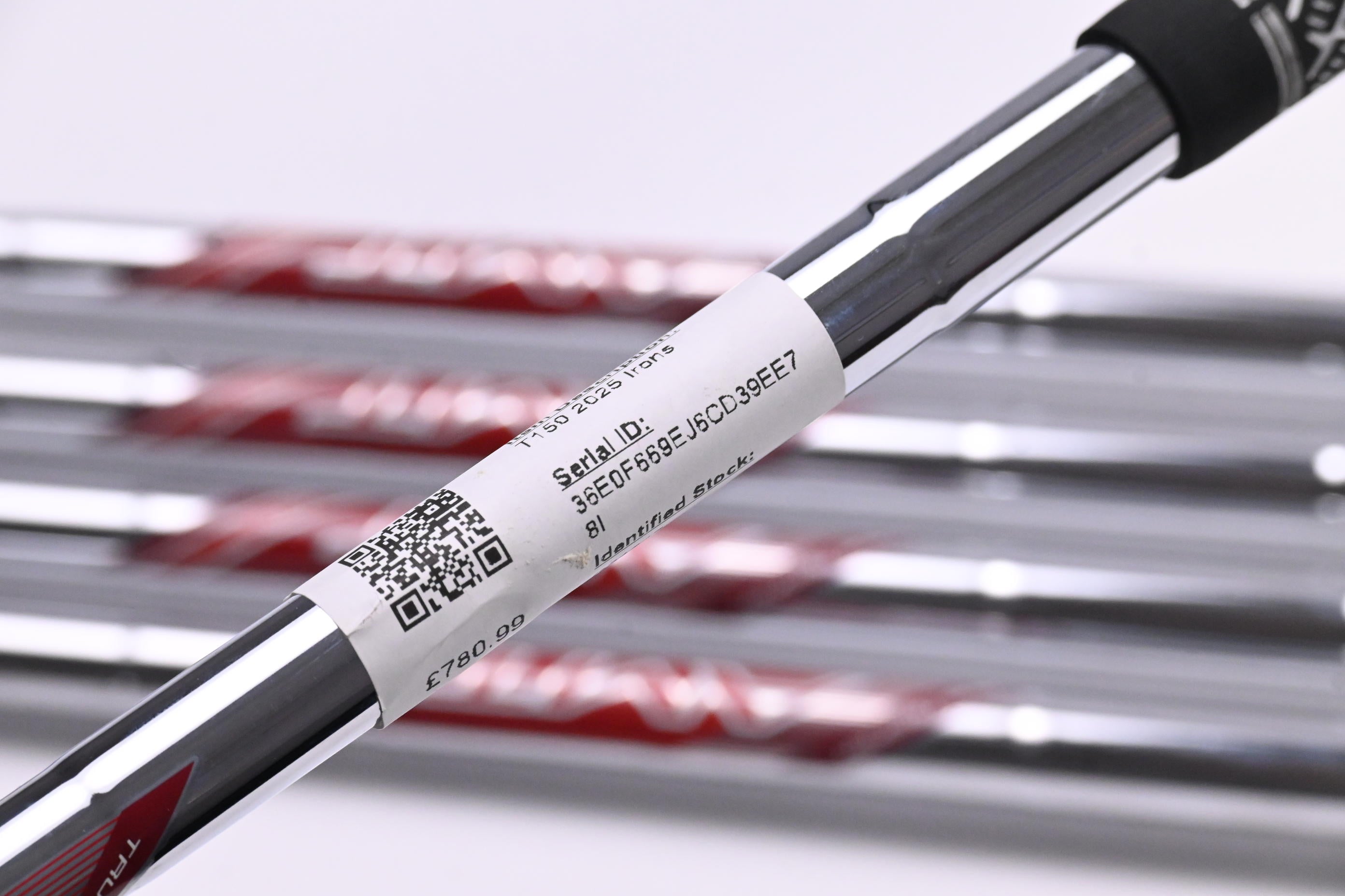 Titleist T150 2025 Irons / 6-PW / Regular Flex AMT Red Shafts
