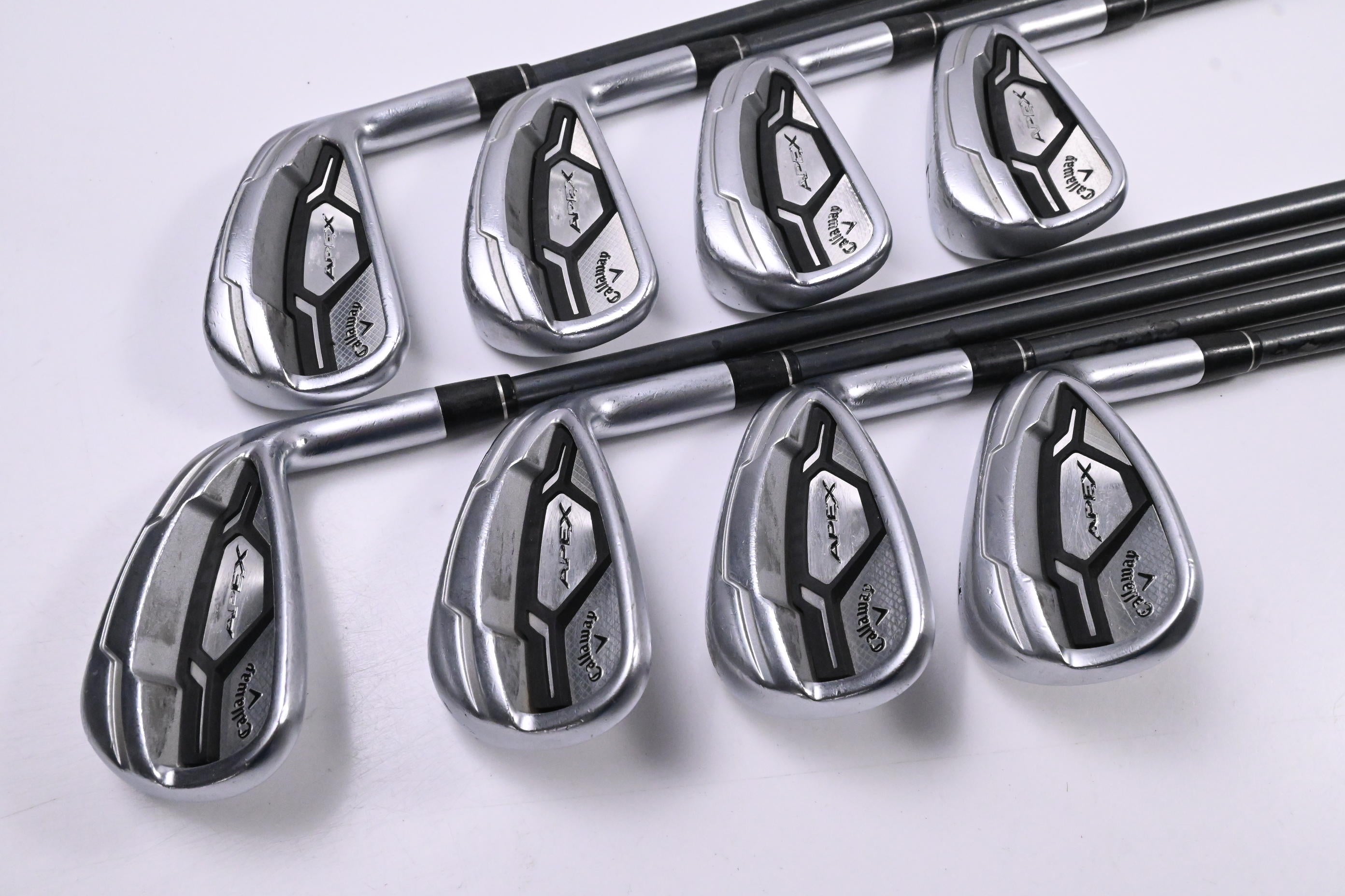 Callaway Apex CF16 Irons / 4-PW+AW / Stiff Flex ACCRA 80i Shafts