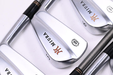 Miura MB-001 Irons / 4-PW / Stiff Flex Aerotech Steelfiber i95 Shafts