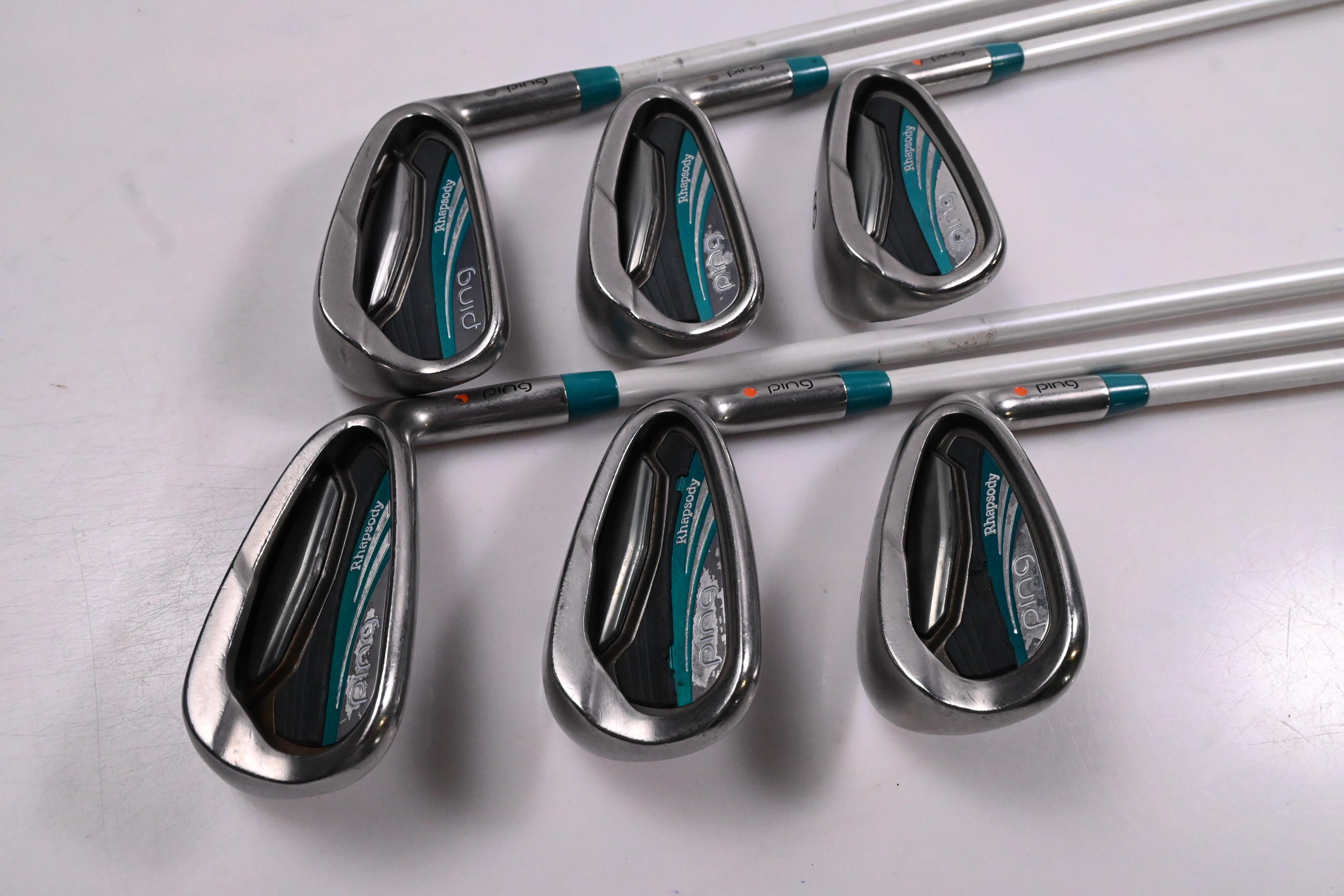 Ladies Ping Rhapsody 2015 Irons / 6-PW+GW / Orange Dot / Ladies Flex Ping ULT