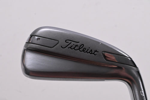 Titleist U510 #4 Iron / 22 Degree / Regular Flex HZRDUS Smoke Black 80 Shaft