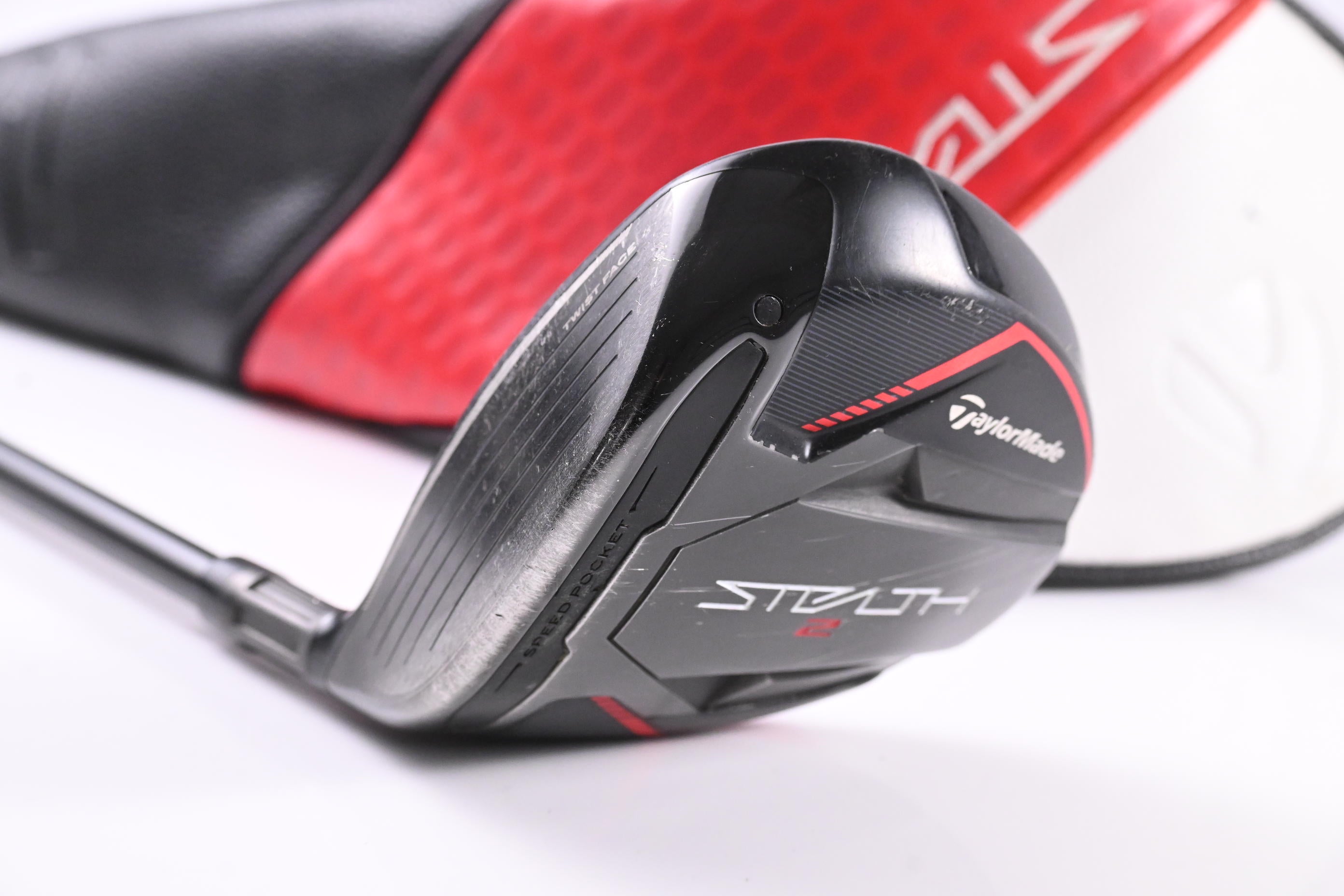 Left Hand Taylormade Stealth 2 #3HL Wood / 16.5 Degree / Senior Flex Ventus TR