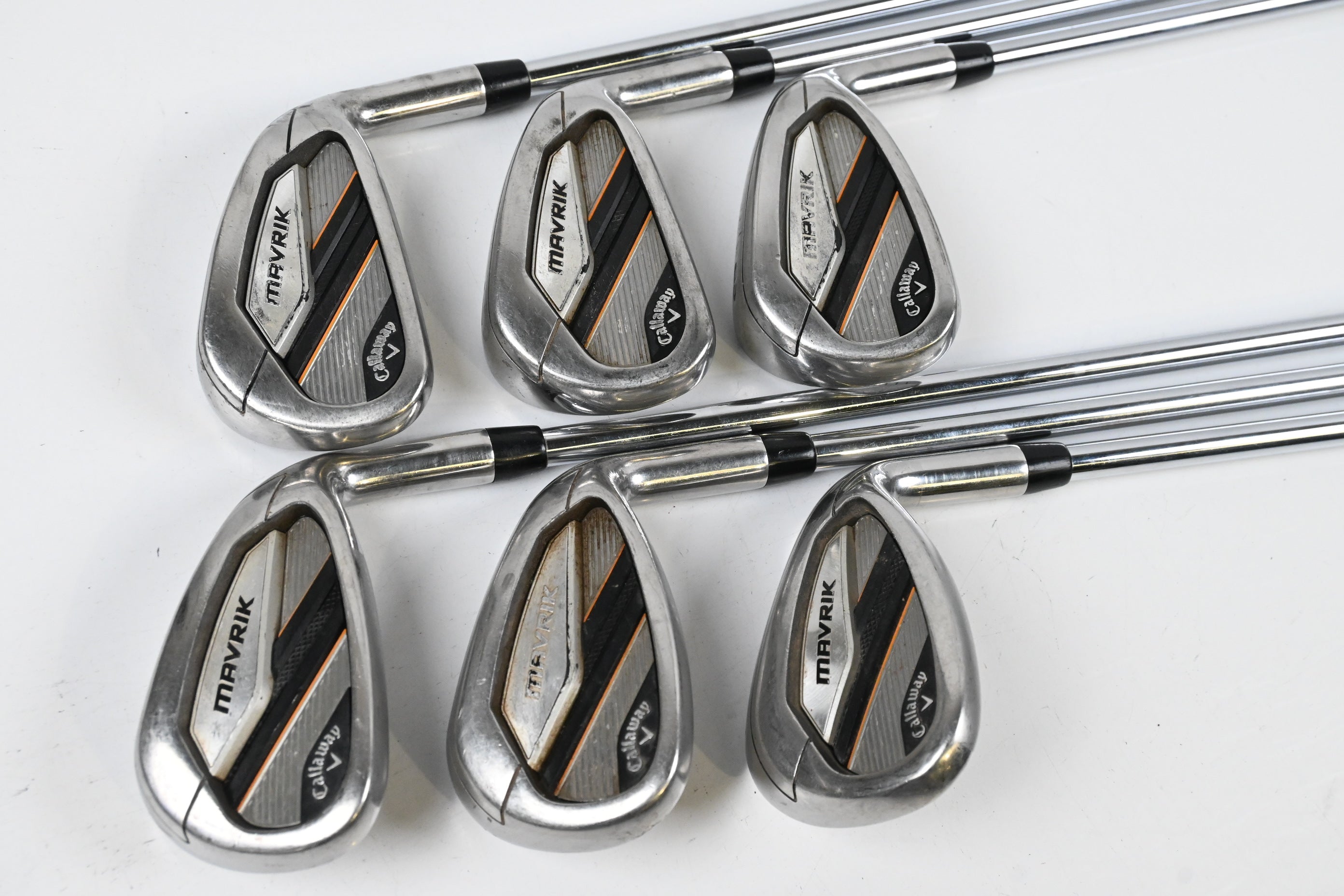 Callaway Mavrik Irons / 6-PW+SW / Regular Flex Elevate 95 Shafts