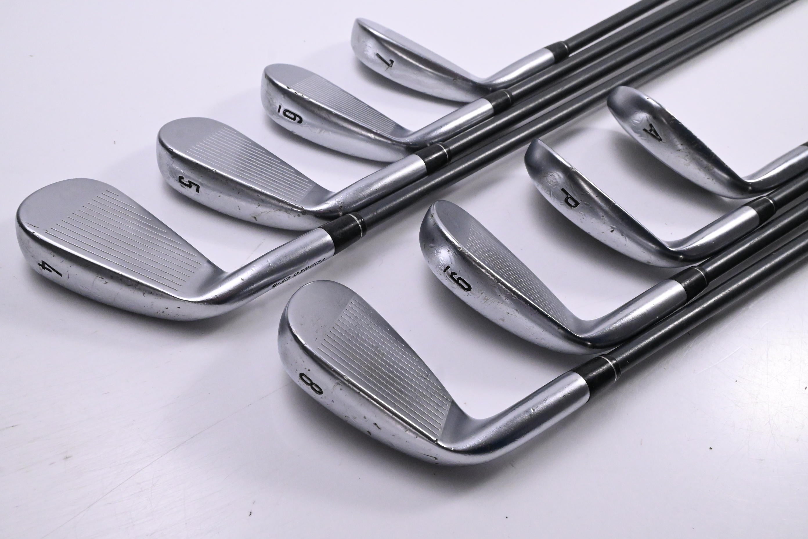Callaway Apex CF16 Irons / 4-PW+AW / Stiff Flex ACCRA 80i Shafts