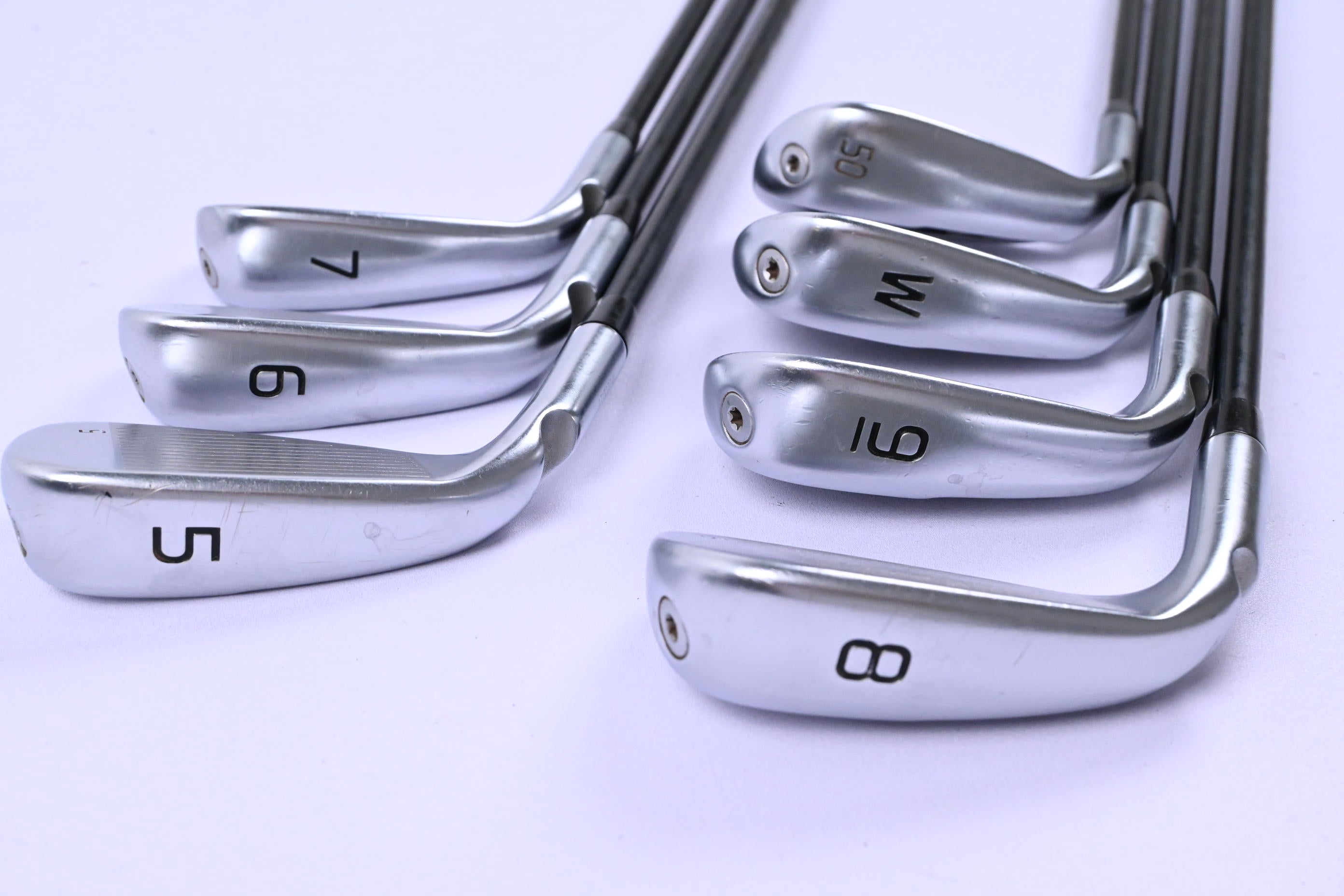 Ping G430 Irons / 5-PW+GW / Blue Dot / Regular Flex Ping Alta CB Black Shafts