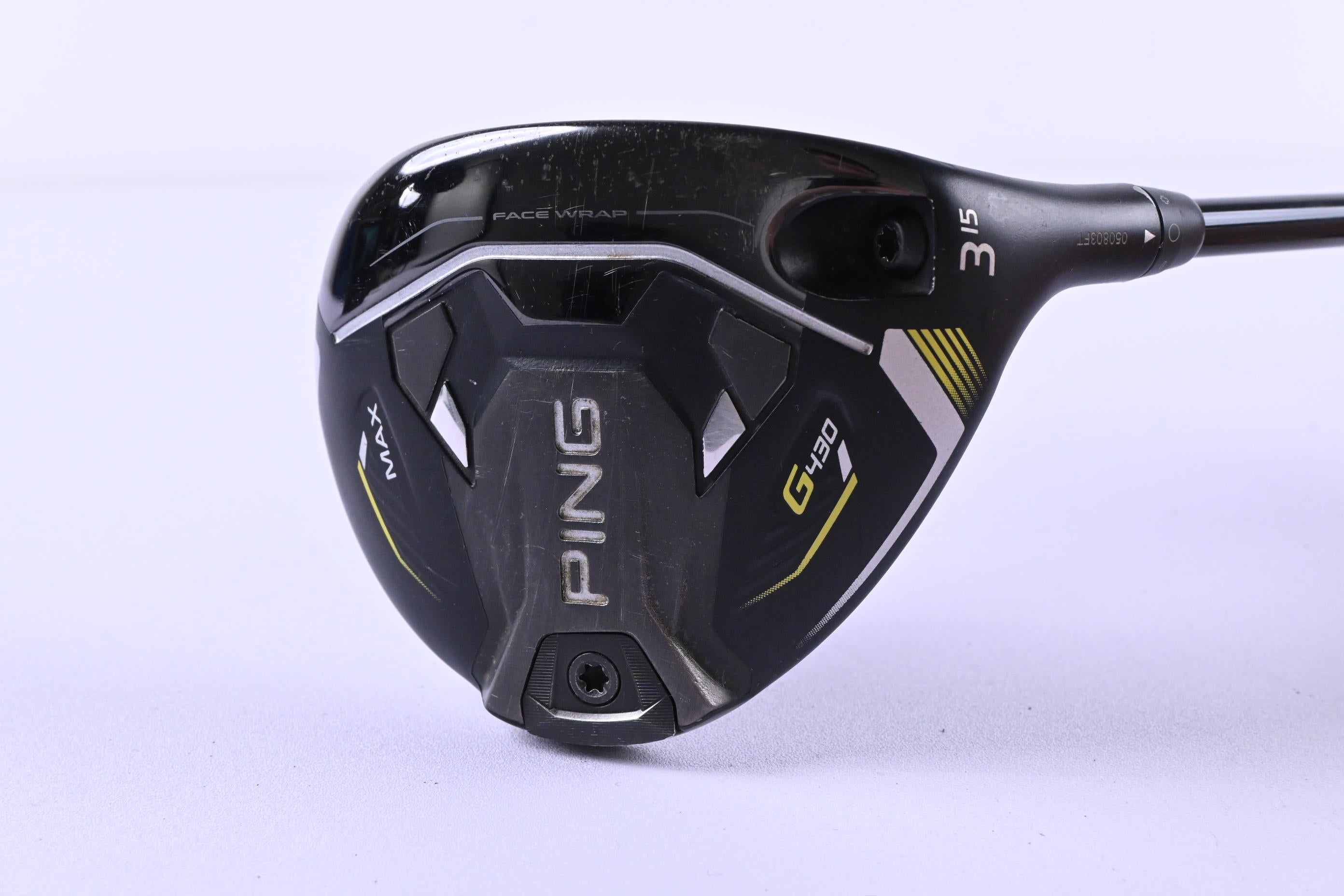 Ping G430 Max #3 Wood / 15 Degree / Stiff Flex HZRDUS Smoke Red RDX 70 Shaft