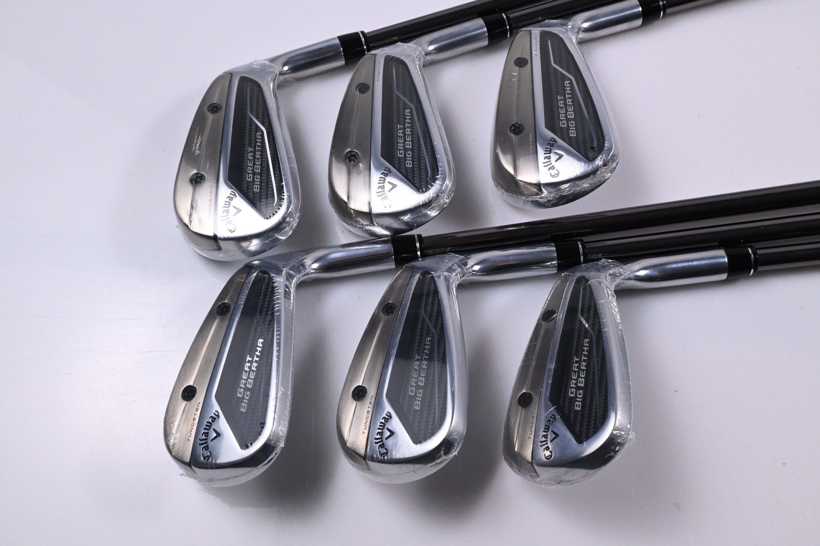 Callaway Great Big Bertha 2023 Irons / 6-PW+SW / Regular Flex UST Helium