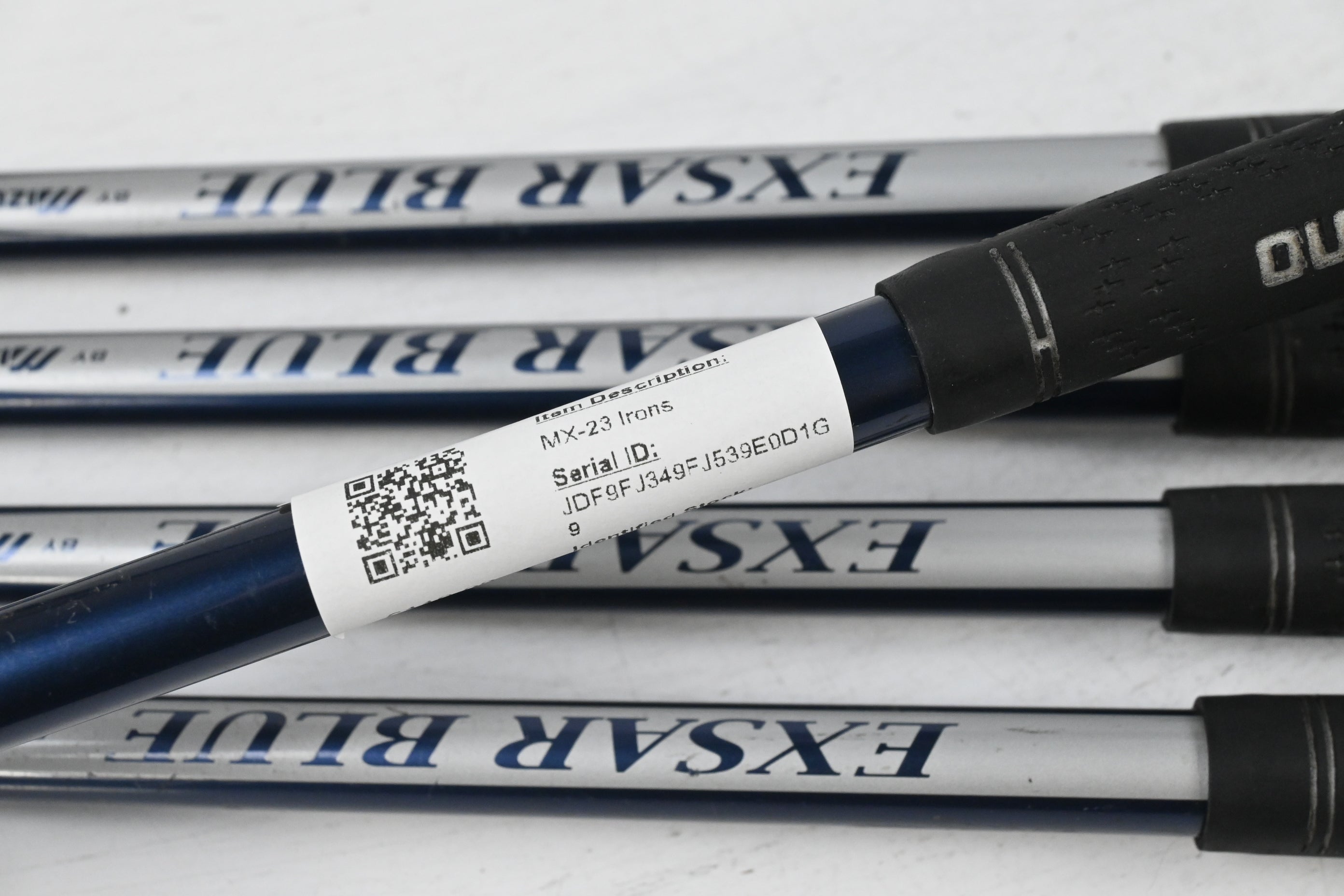 Mizuno MX-23 Irons / 6-PW / Regular Flex Mizuno Exsar Blue Shafts