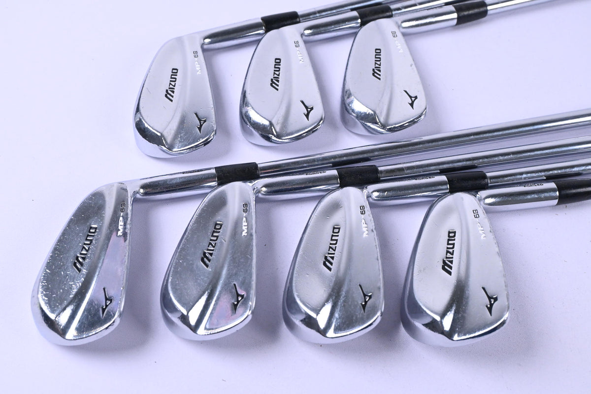 Mizuno MP-69 Irons / 3-9i / Stiff Flex Steel Shafts