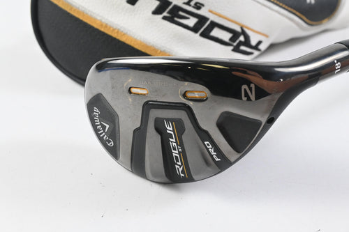 Tour Issue Callaway Rogue ST Pro #2 Hybrid / 18 Degree / Stiff Flex Tensei AV