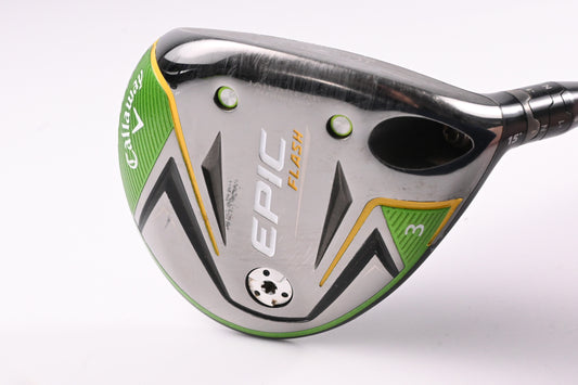 Callaway Epic Flash #3 Wood / 15 Degree / Regular Flex Tensei AV Blue 75 Shaft