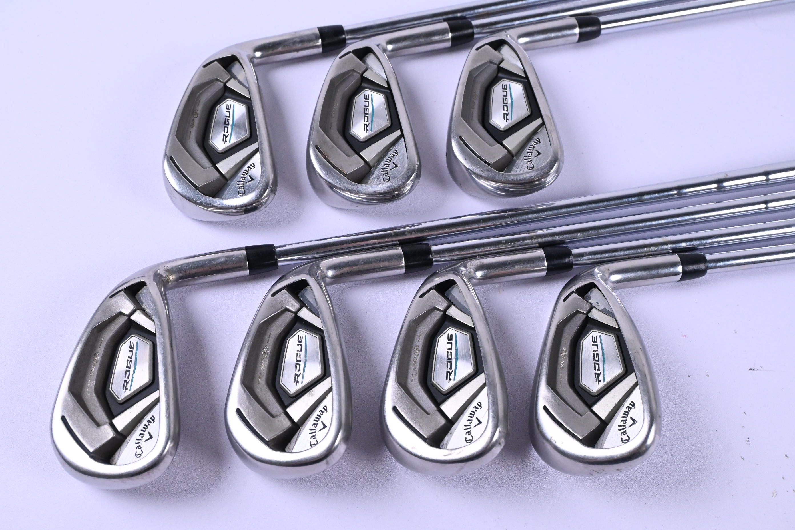 Callaway Rogue Irons / 4-PW / Regular Flex KBS Tour-V 90 Shaft