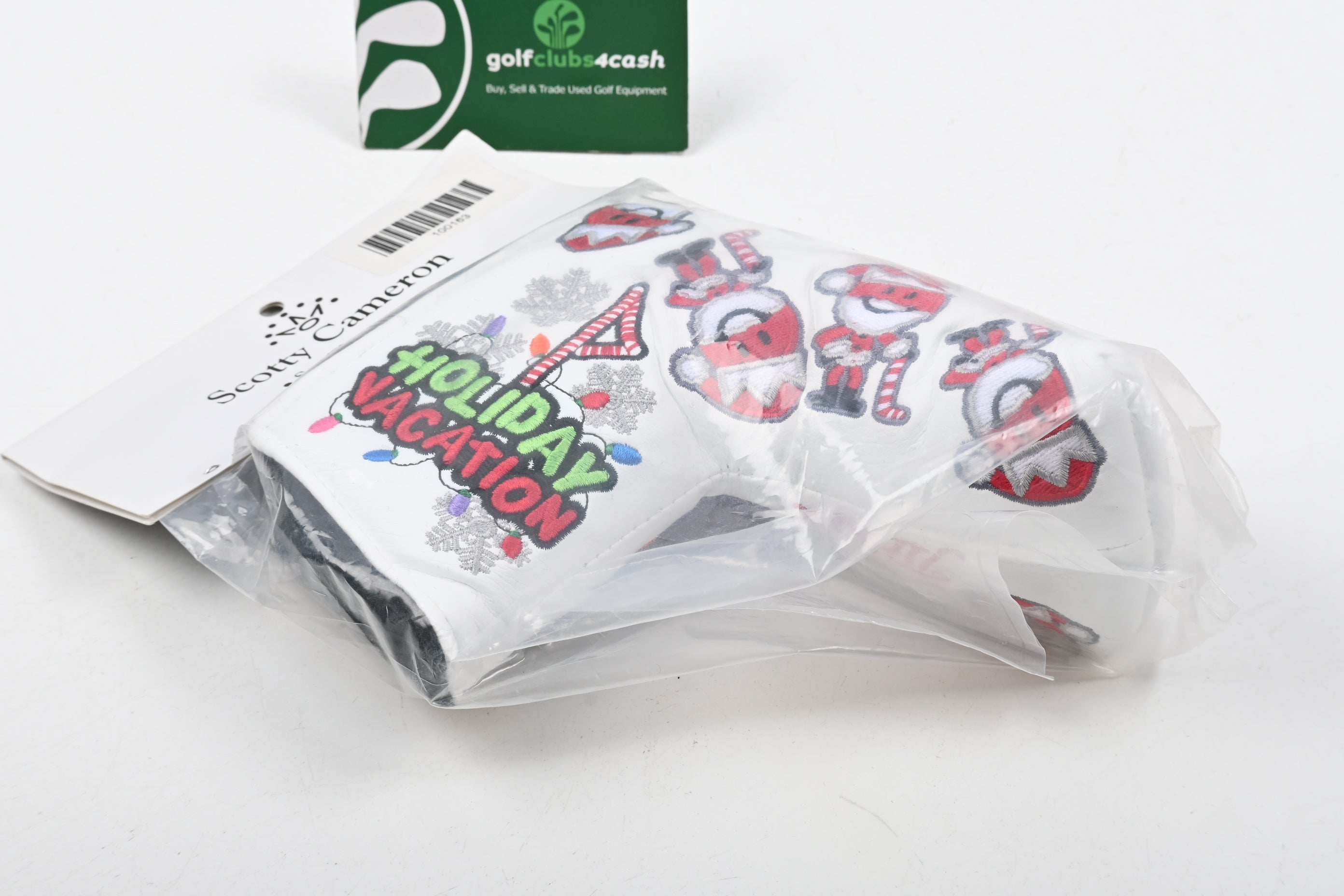 Scotty Cameron 2012 Santa Putter Man Dancing Putter Cover / Blade / White