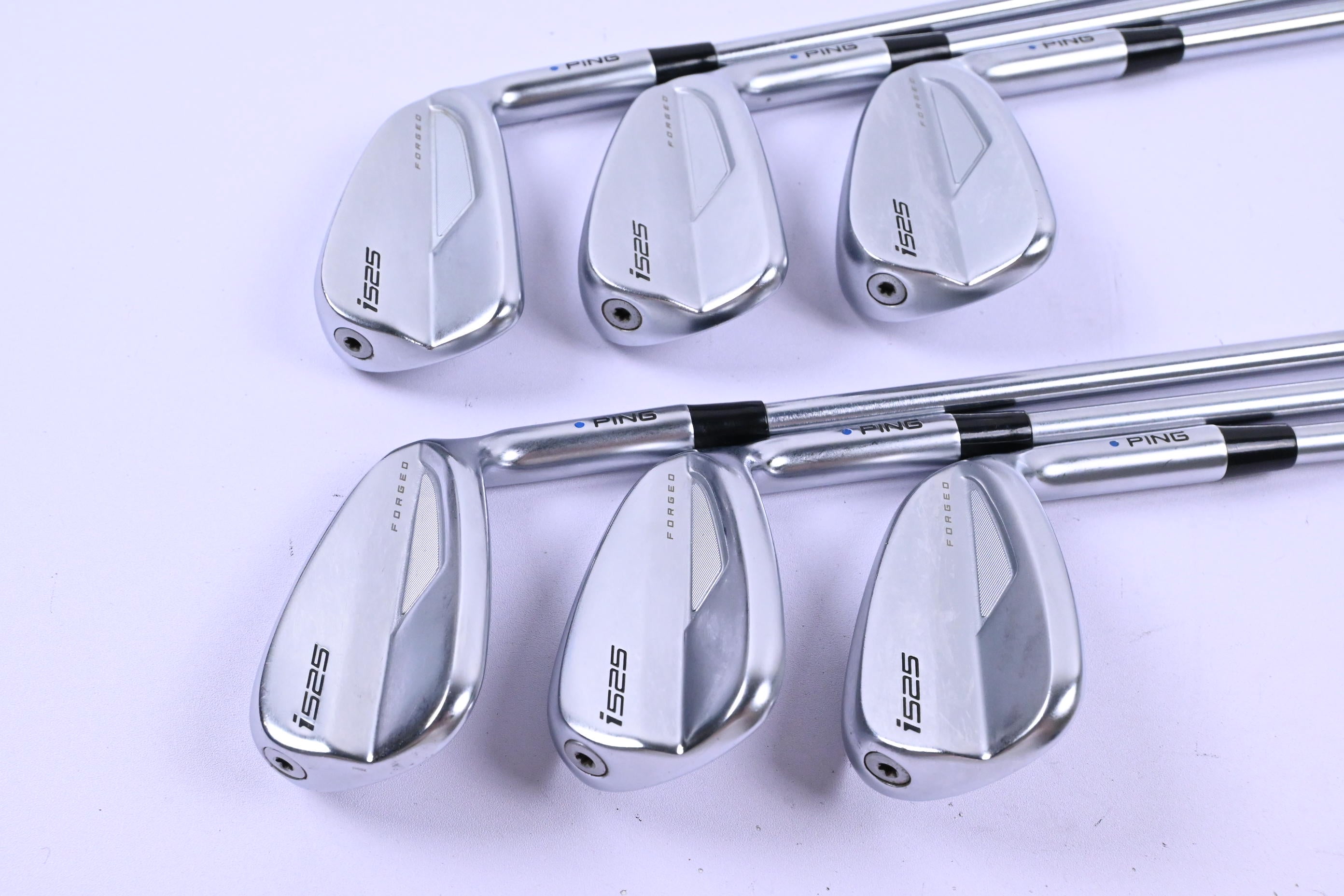 Ping i525 Irons / 6-PW+GW / Blue Dot / Regular Plus Flex Project X IO 105 Shafts