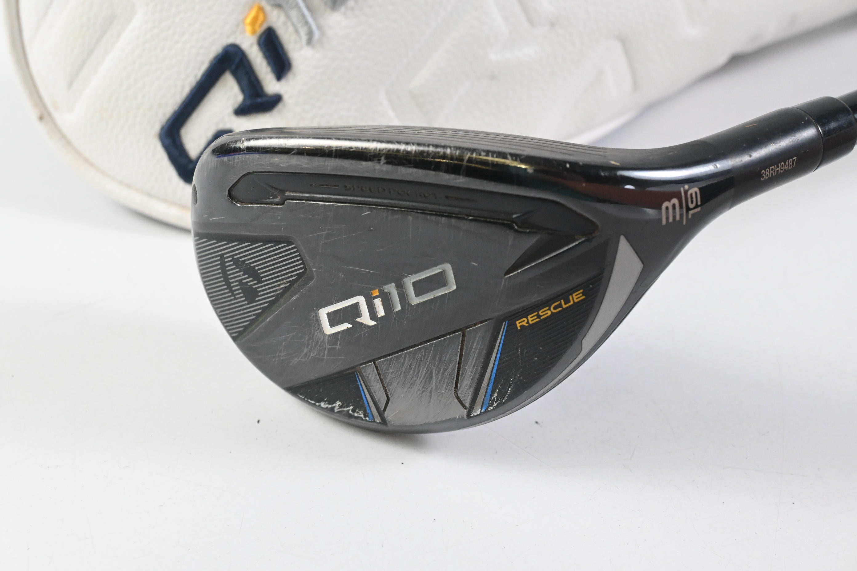 Taylormade Qi10 #3 Hybrid / 19 Degree / Stiff Flex Fujikura Ventus TR Blue 7