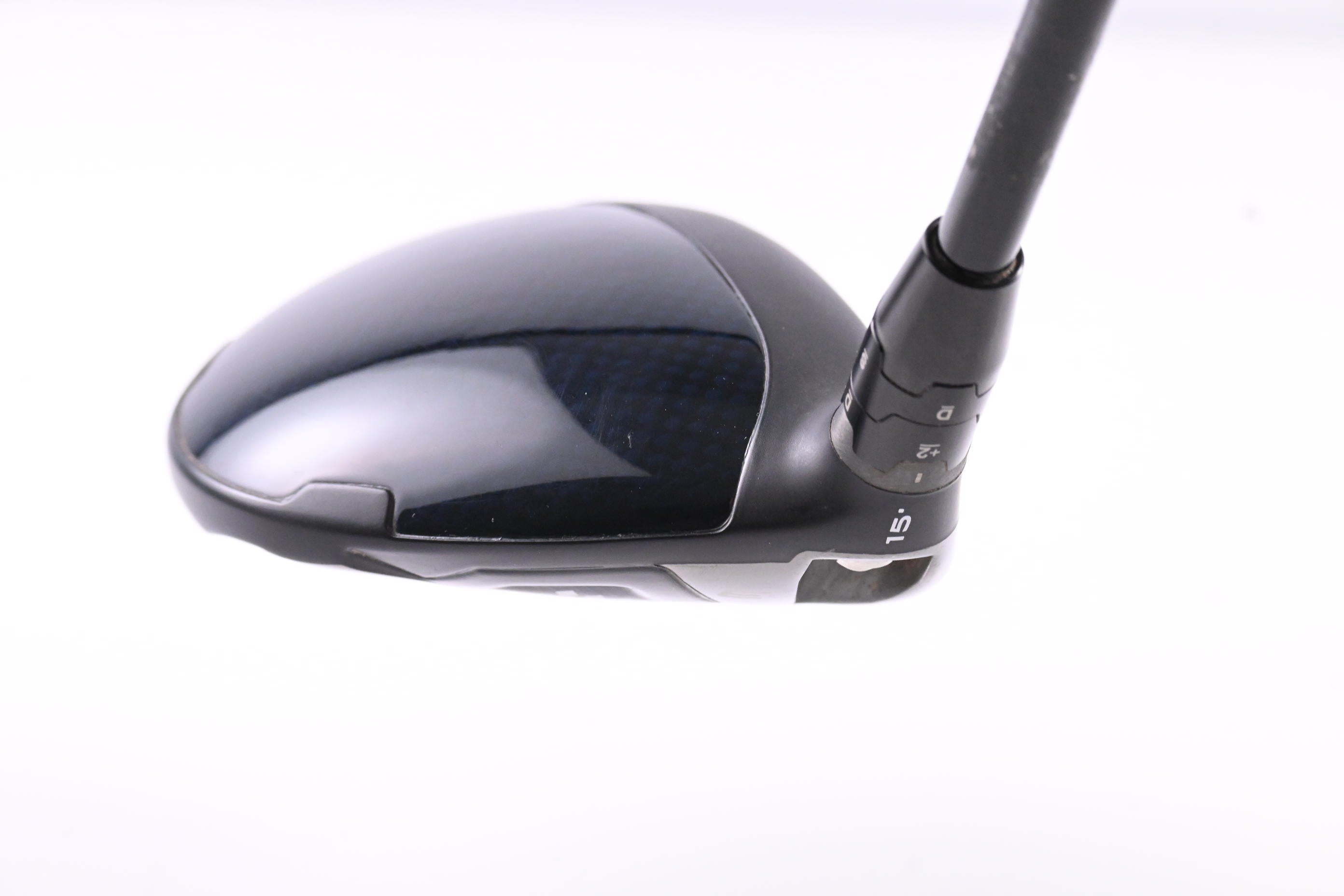 Left Hand Callaway Paradym Triple Diamond #3 Wood / 15 Degree/ Stiff Flex HZRDUS