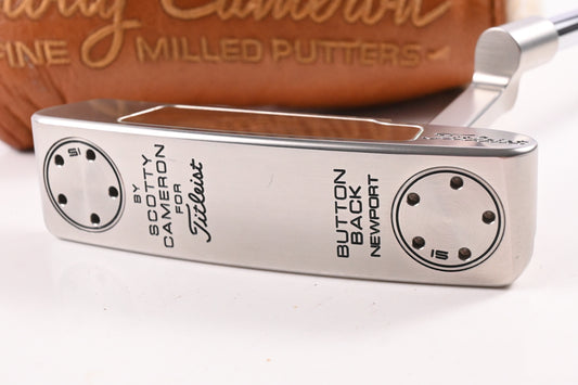 Scotty Cameron Button Back Newport Limited Release Putter / 34 Inch