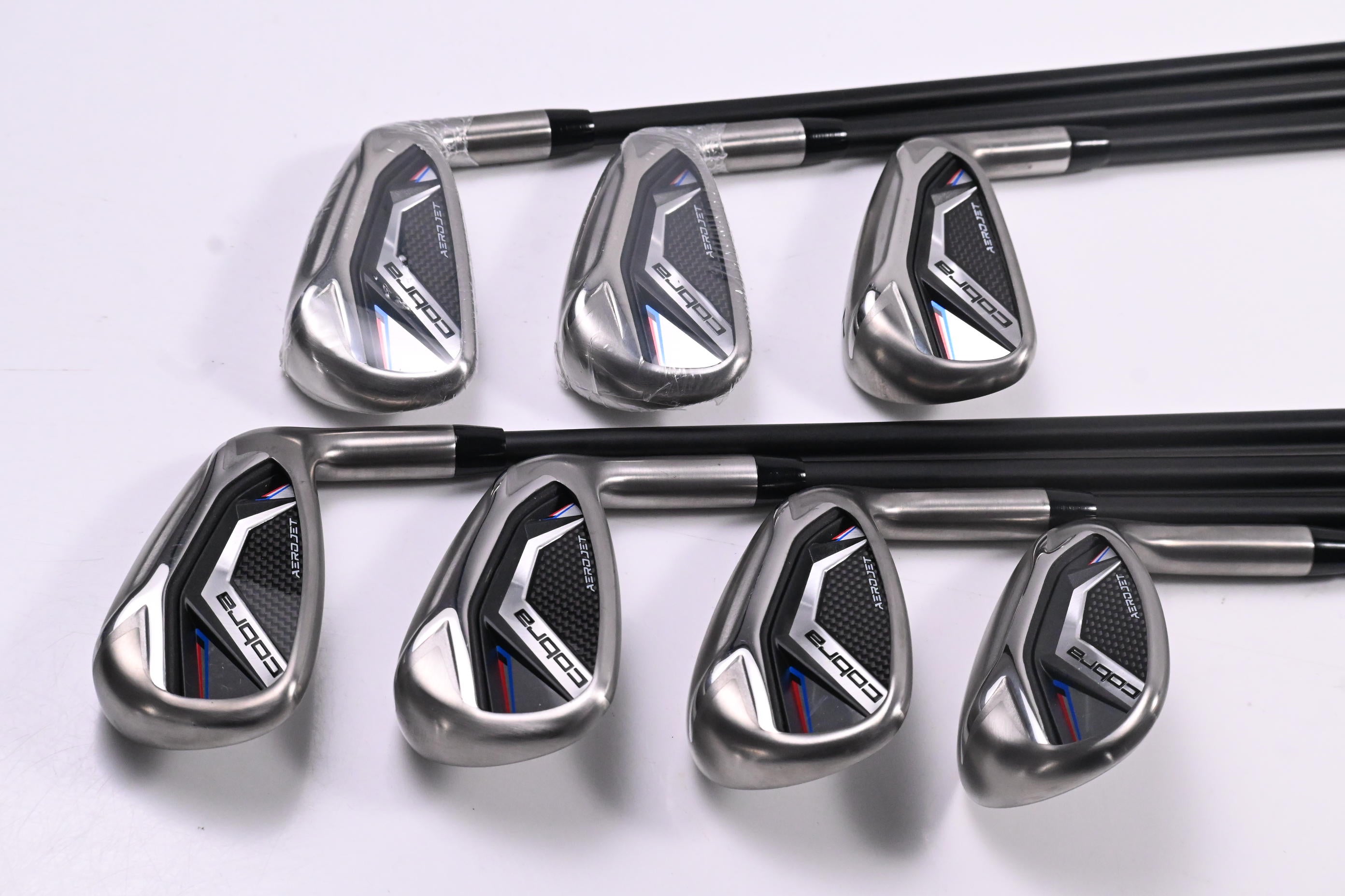 Cobra Aerojet Irons / 5-PW+SW / Senior Flex KBS PGI 65 Shafts