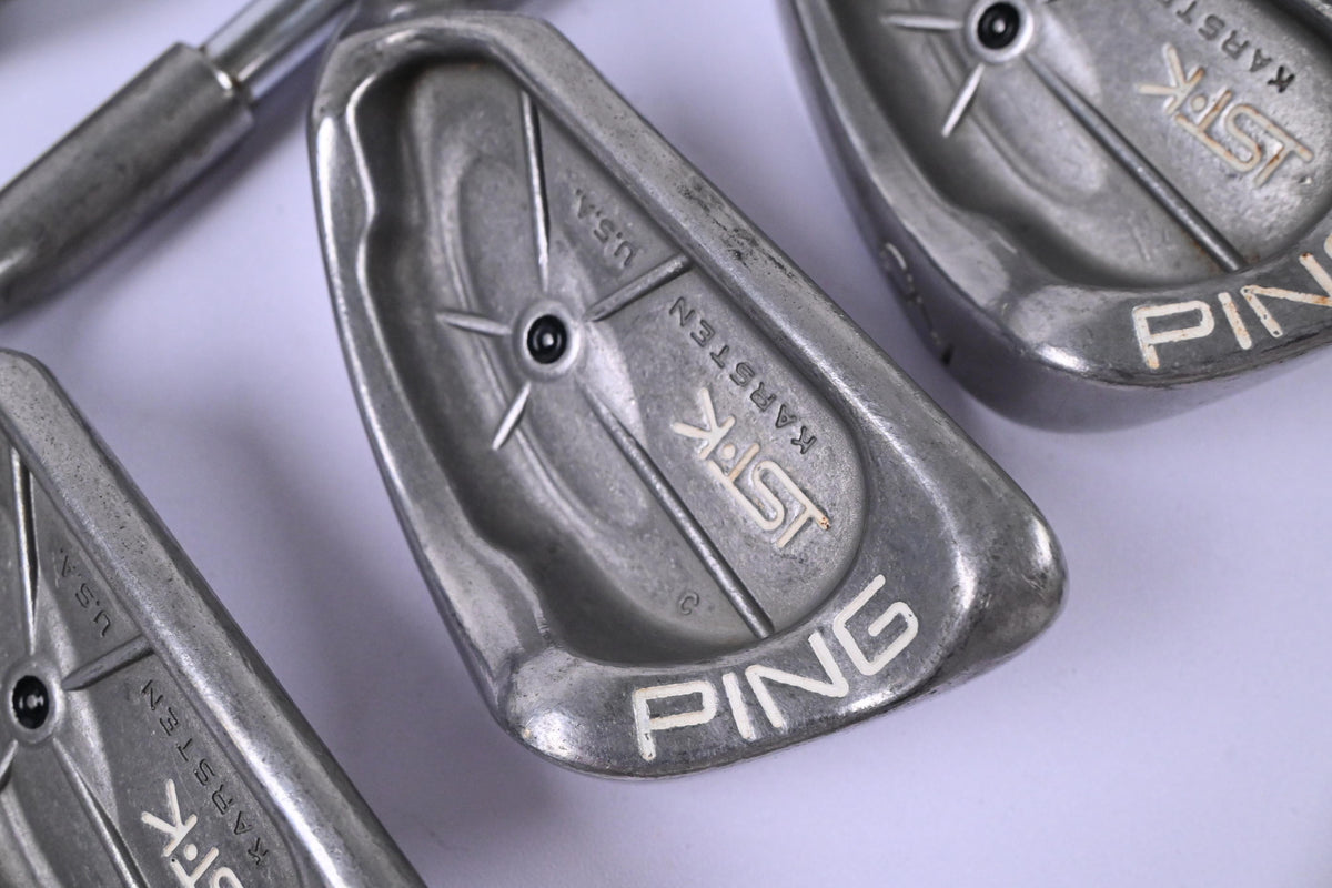 Ping ISI-K Irons / 3-PW+SW / Black Dot / Stiff Flex Ping JZ Shafts